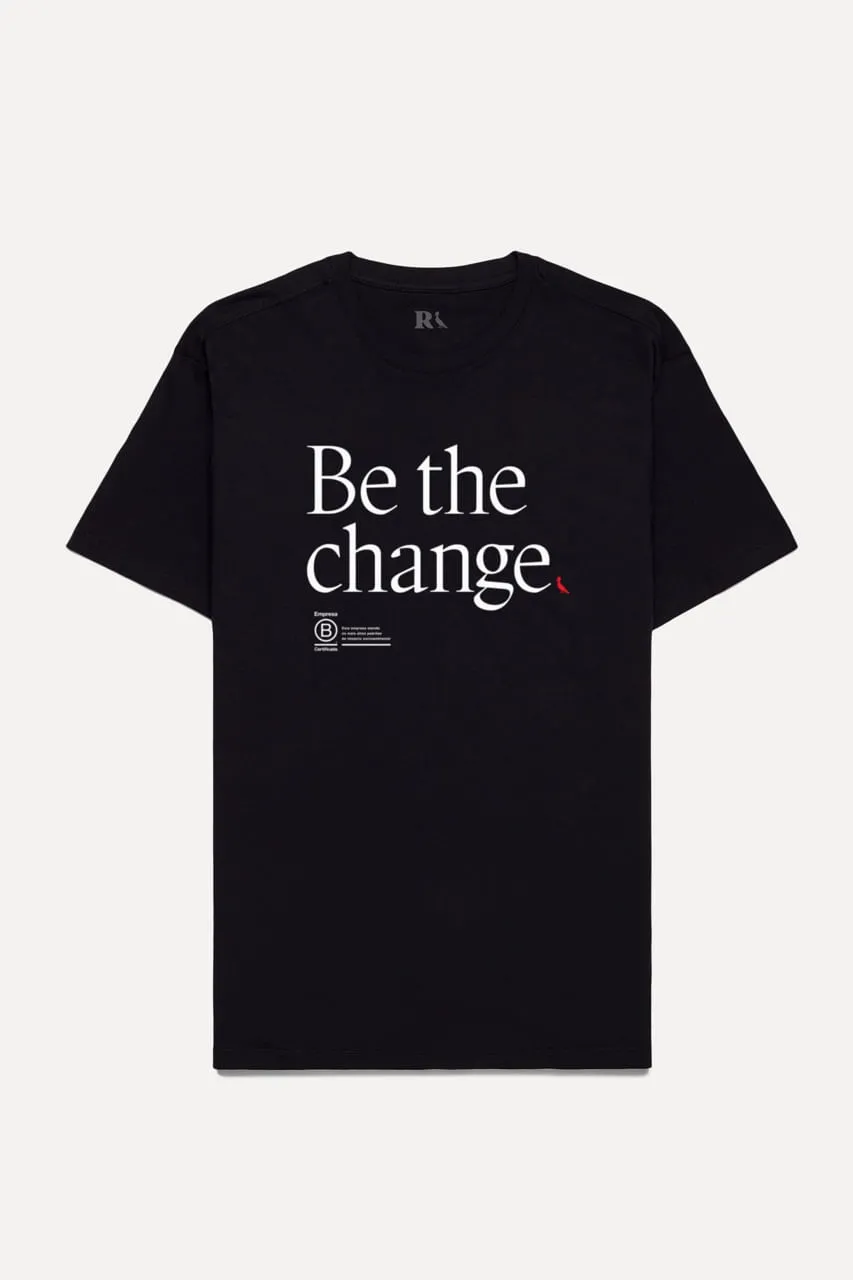 CAMISETA BE THE CHANGE