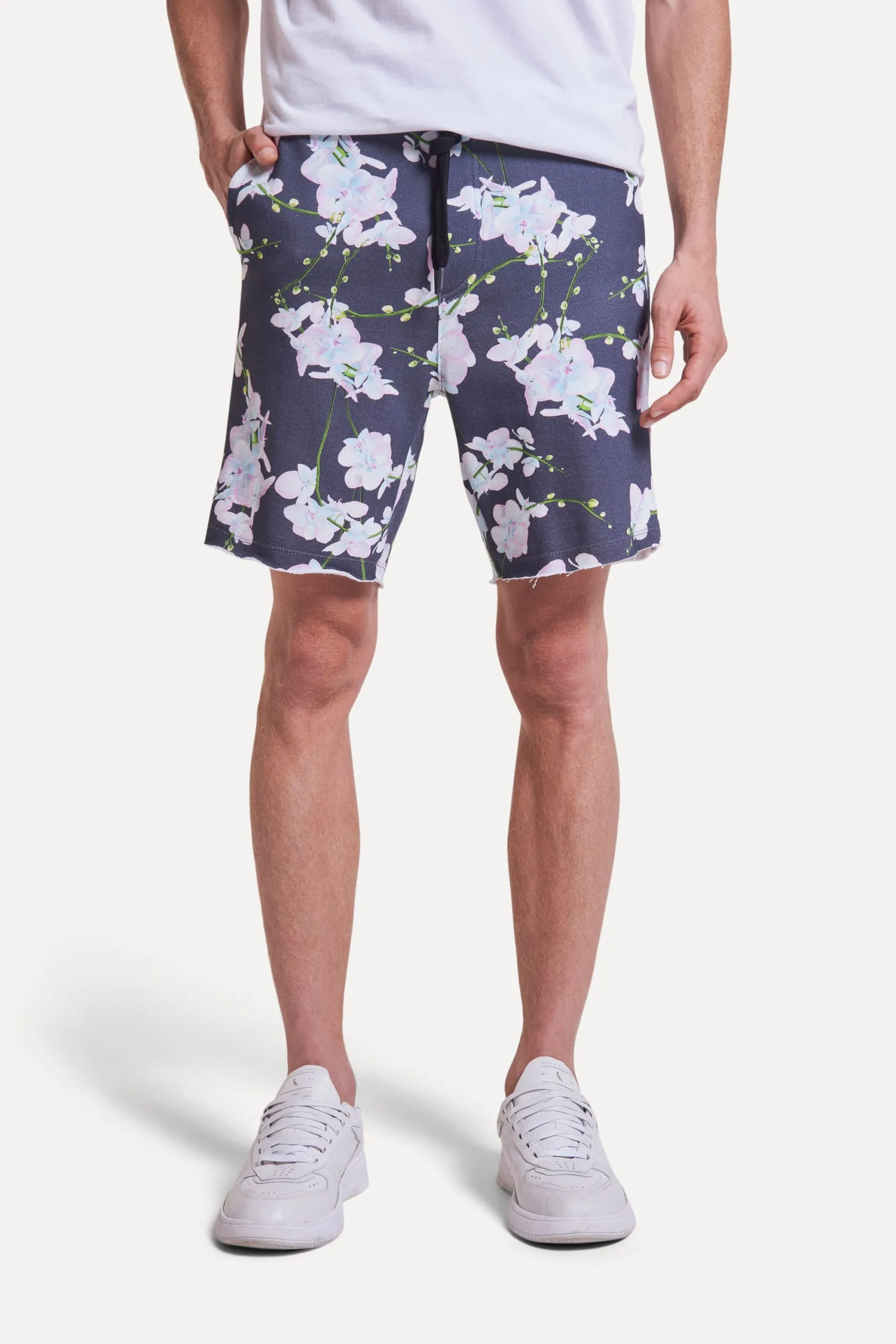 BERMUDA MOLETOM ORQUIDEA