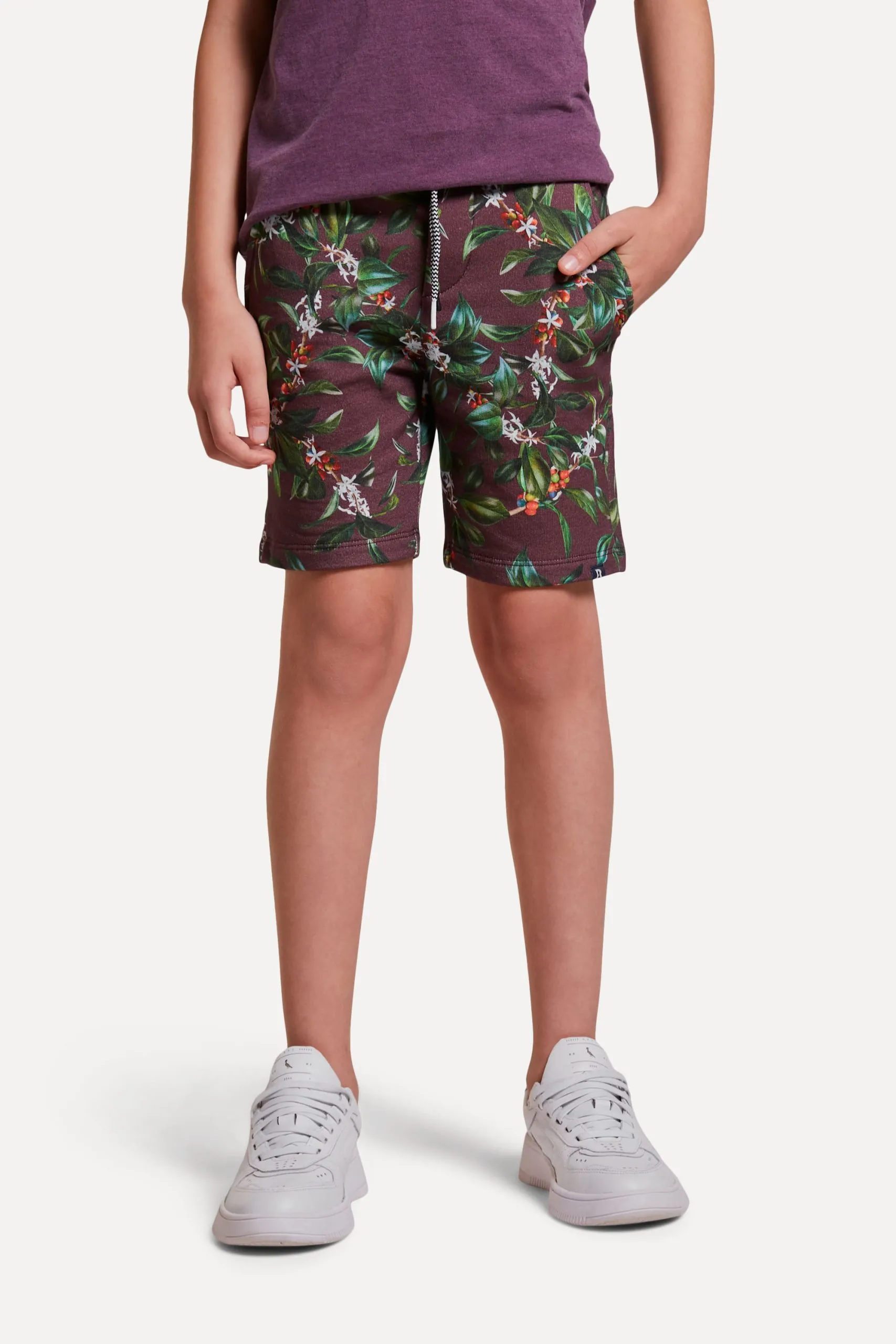 BERMUDA MINI MOLETOM CAFE