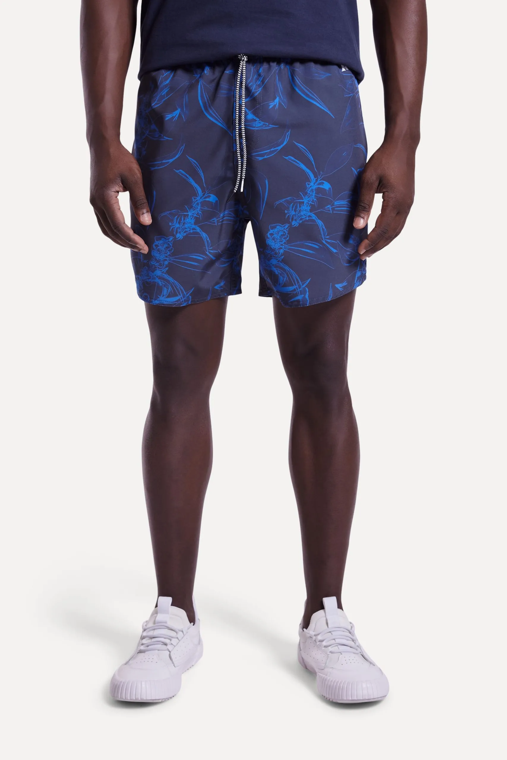 SHORT PRAIA ESTAMPADO CAFE SUAVE