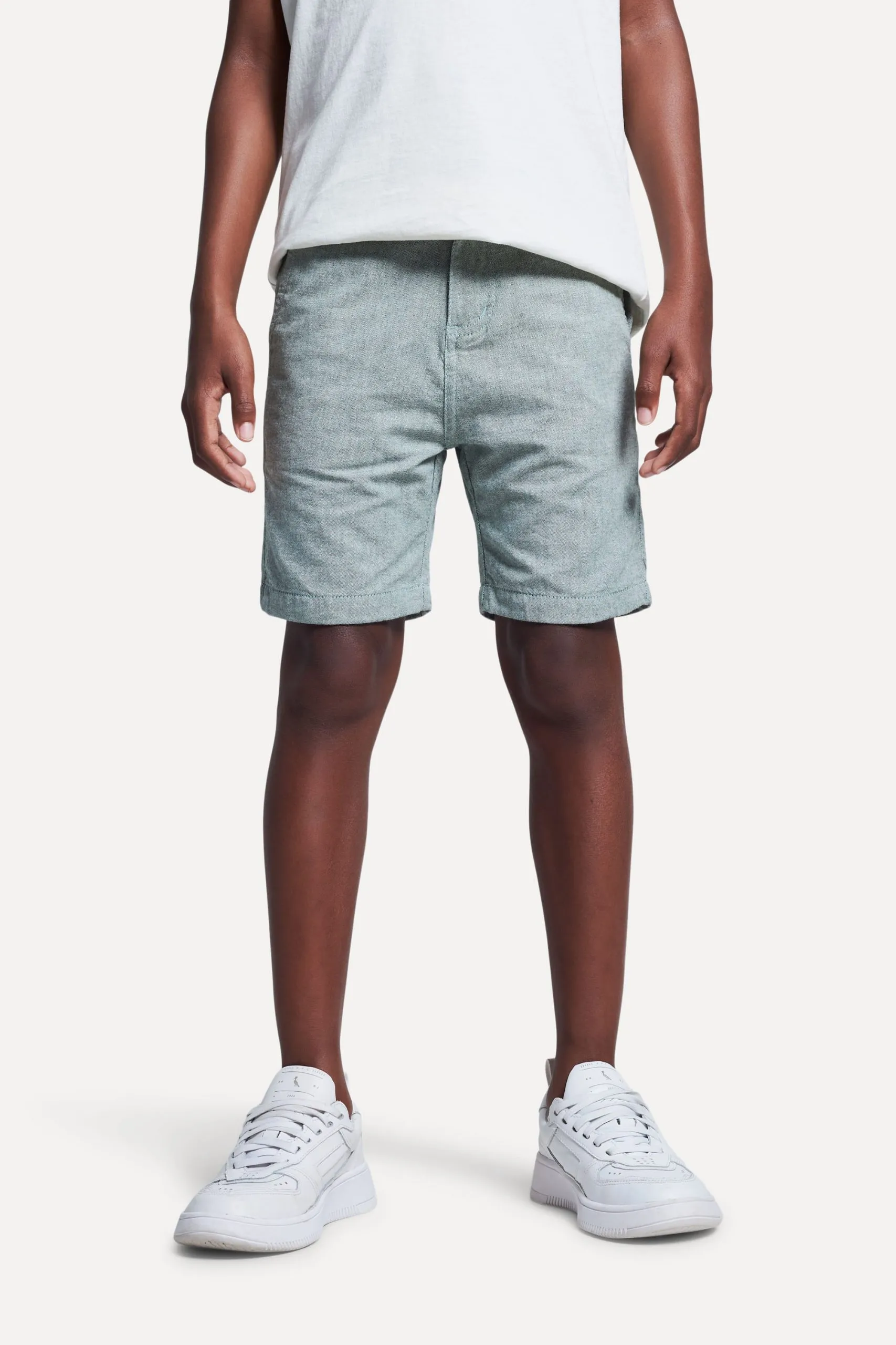 BERMUDA MINI FORRO MEIA MALHA OXFORD