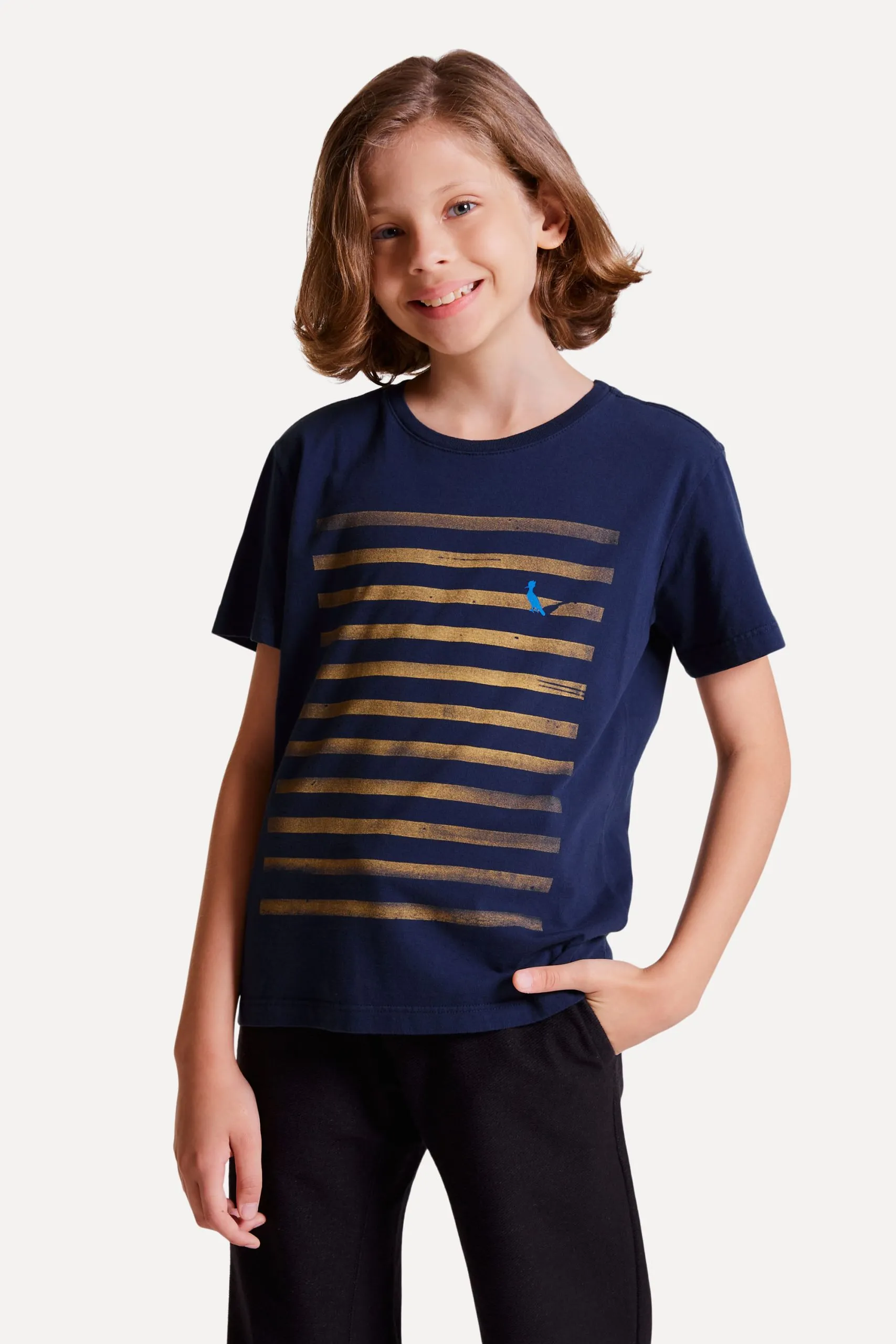 CAMISETA MINI ESTAMPADA FAIXA 6