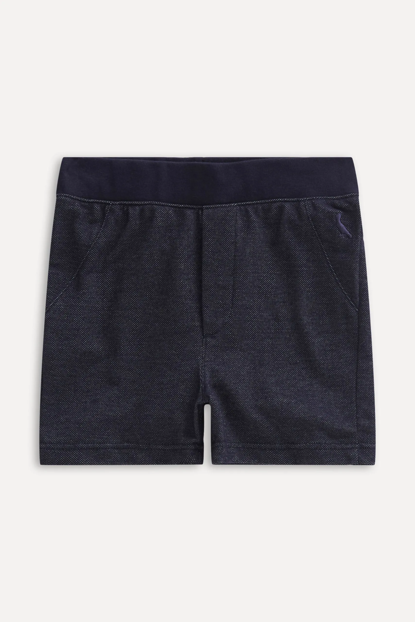 BERMUDA BEBÊ PIQUET INDIGO