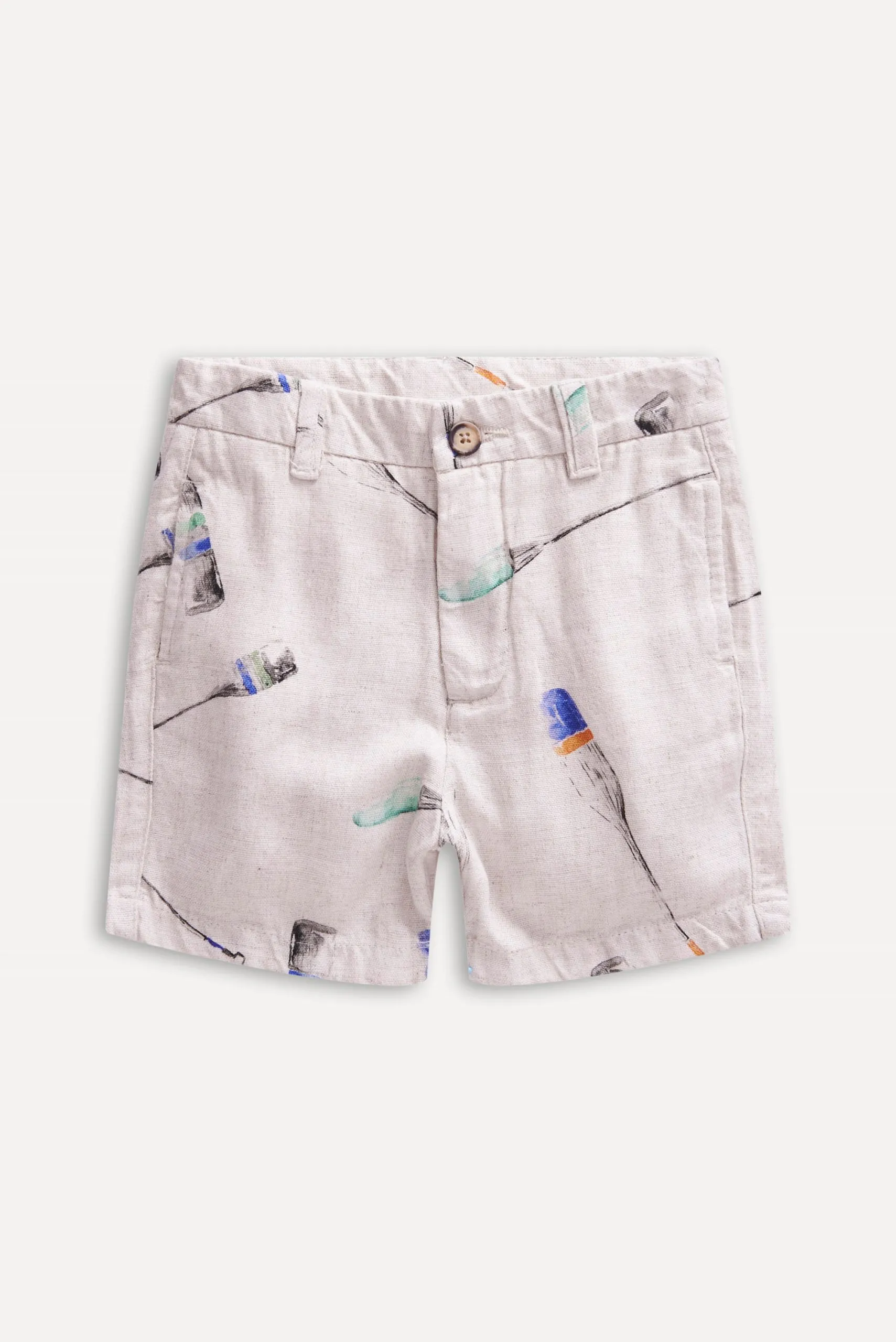 BERMUDA BB SARJA ESTAMPA REMO