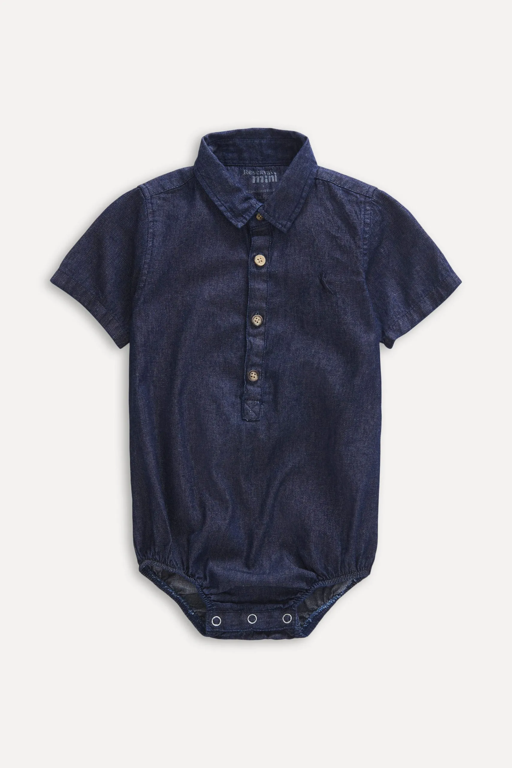 CAMISA BB MACAQUINHO MC JEANS