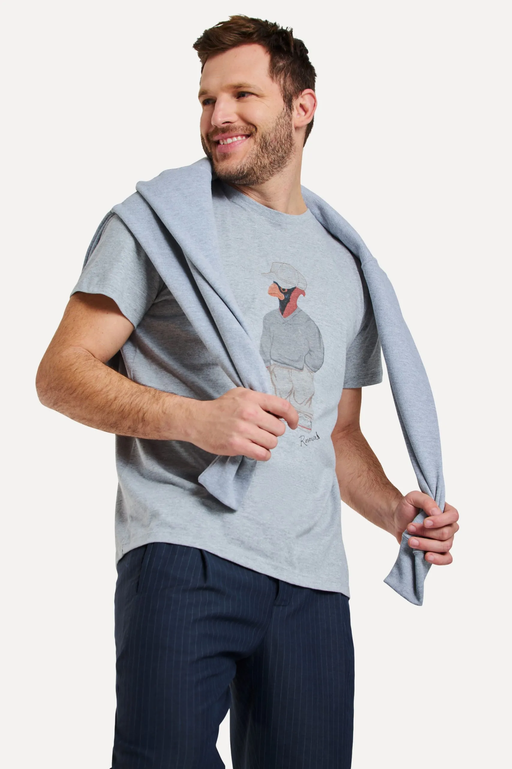 CAMISETA ESTAMPADA MASCOTE MESCLA