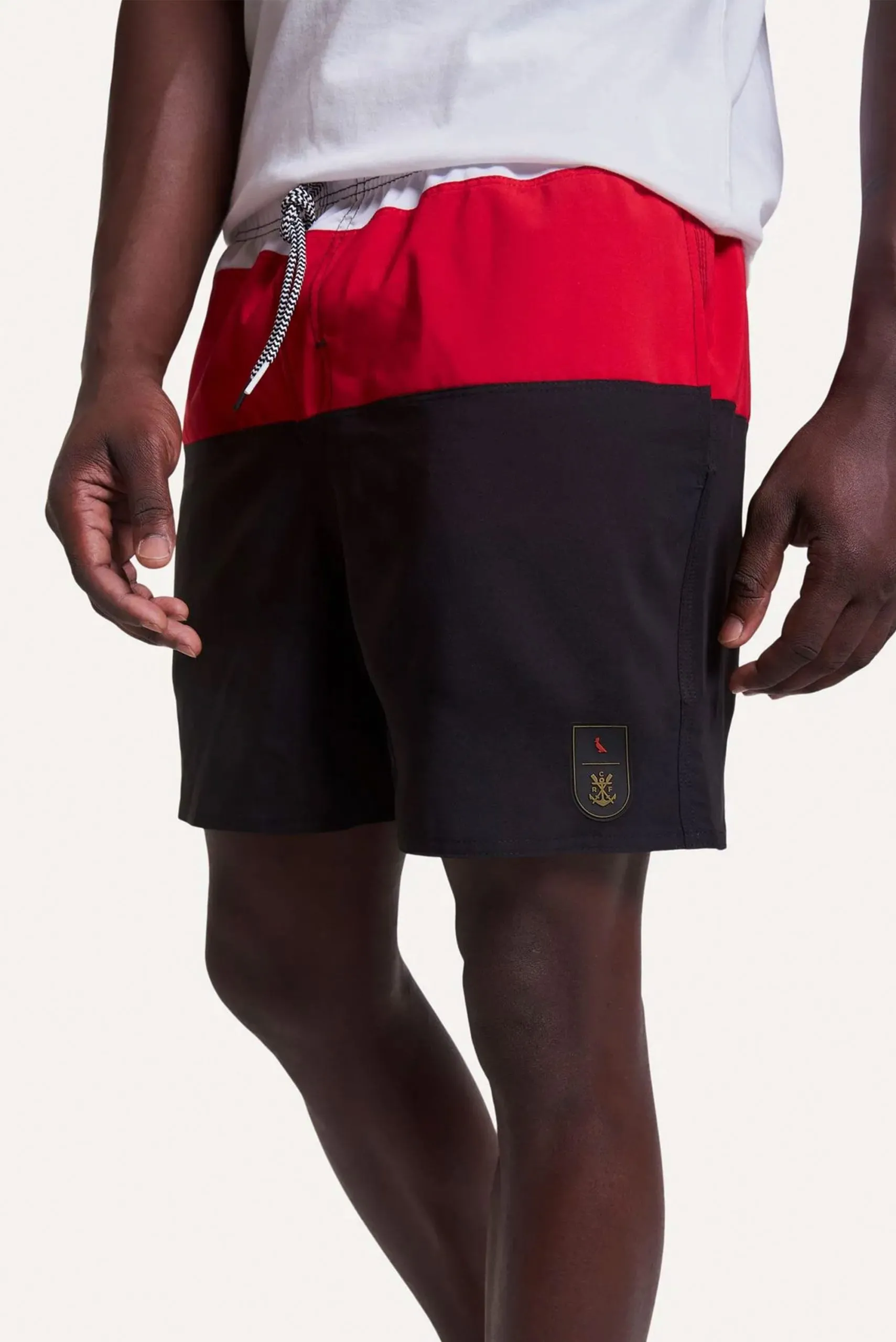 SHORT PRAIA FLAMENGO RECORTES