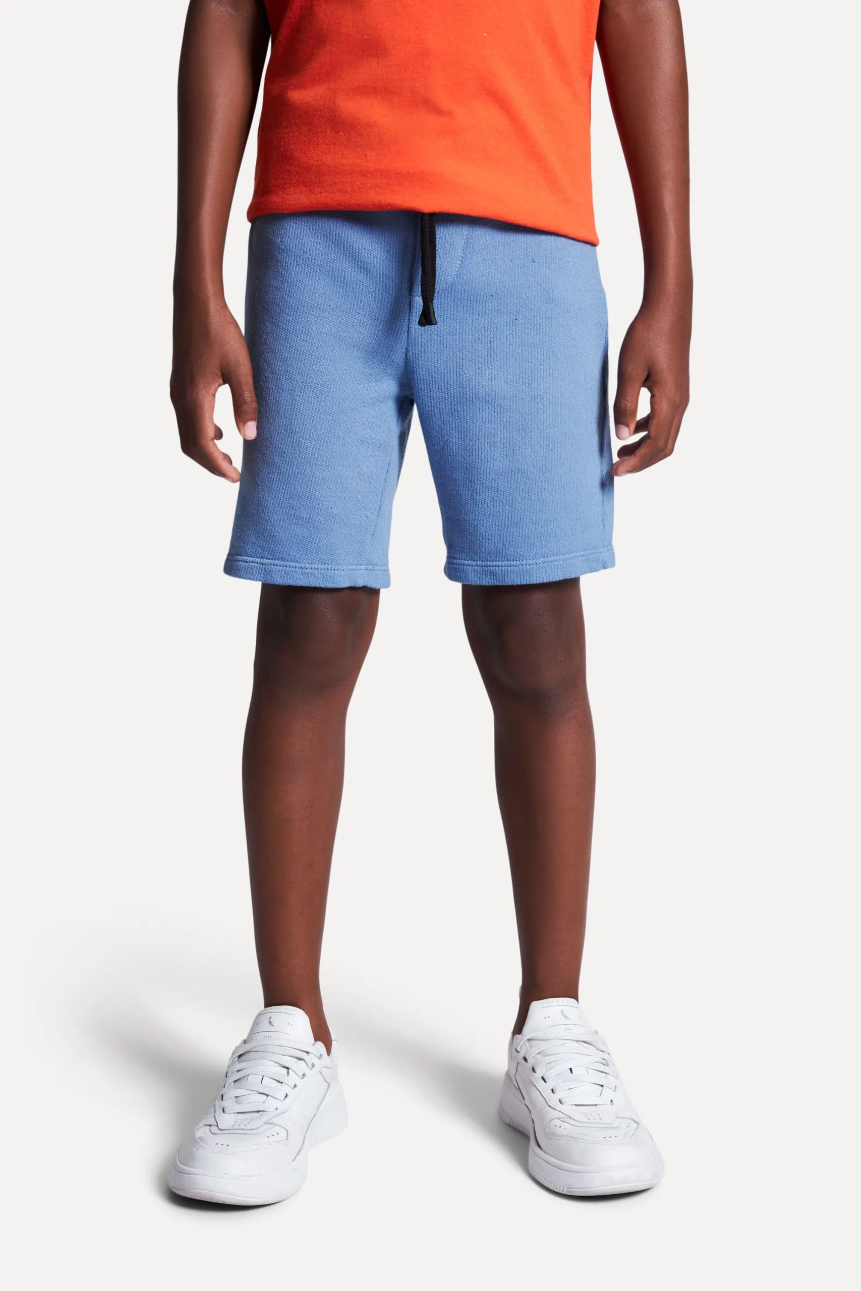 BERMUDA MOLETOM MINI DESAGULHADO