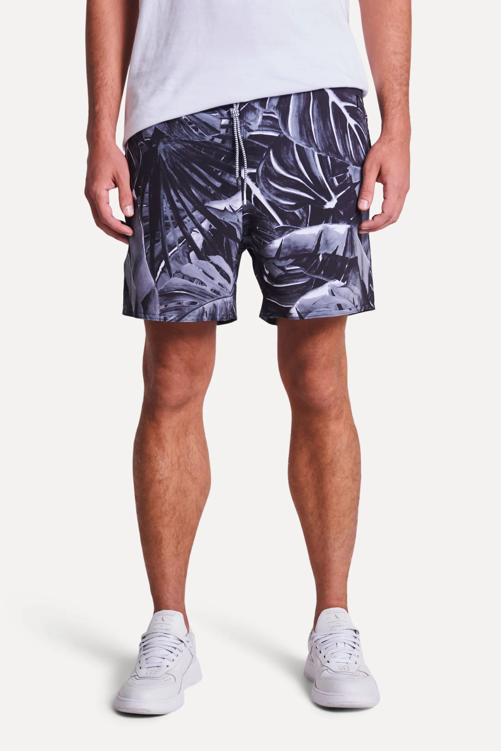 SHORT PRAIA ESTAMPADO GREEN FOREST P&B