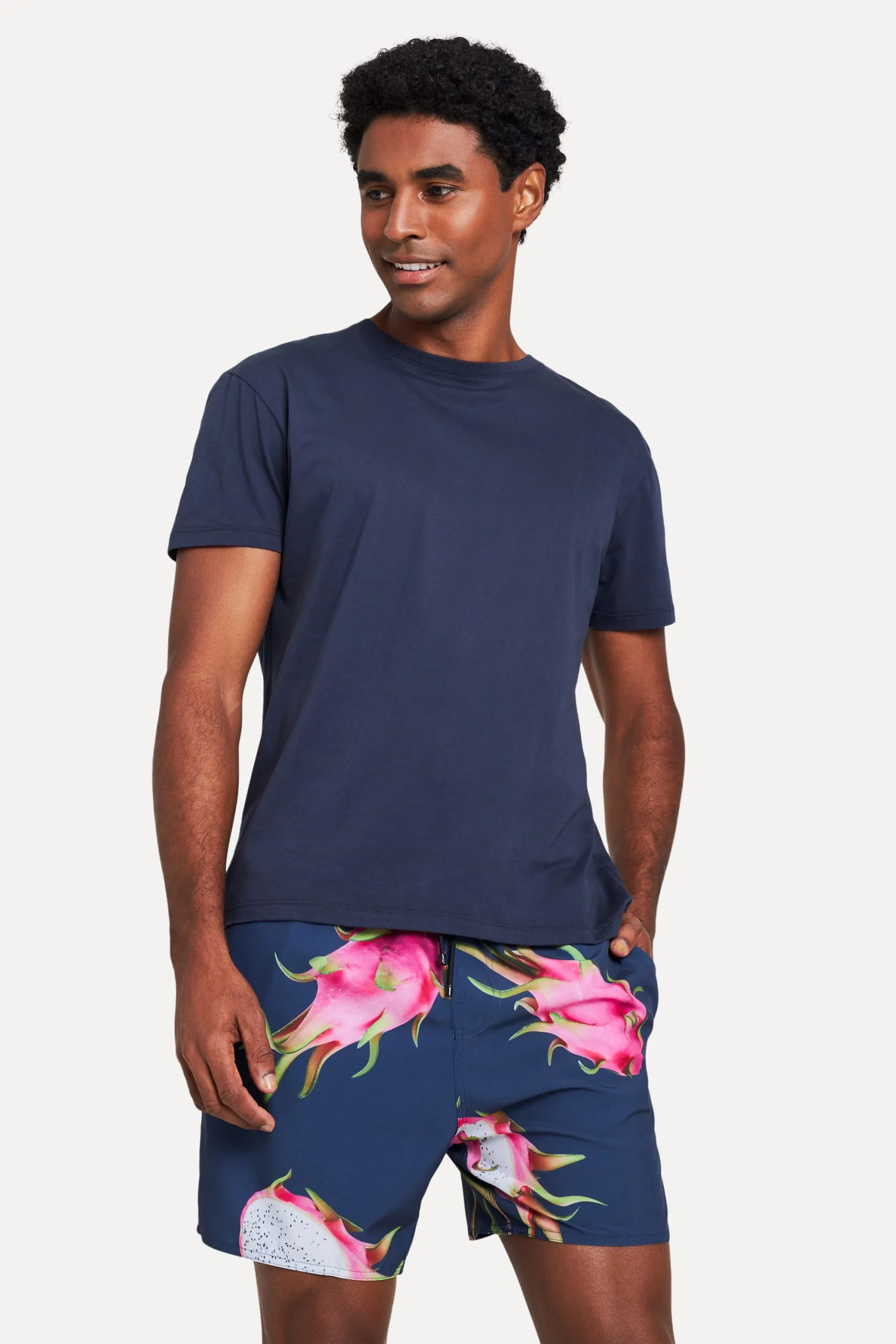 SHORT PRAIA ESTAMPADO PITAYA