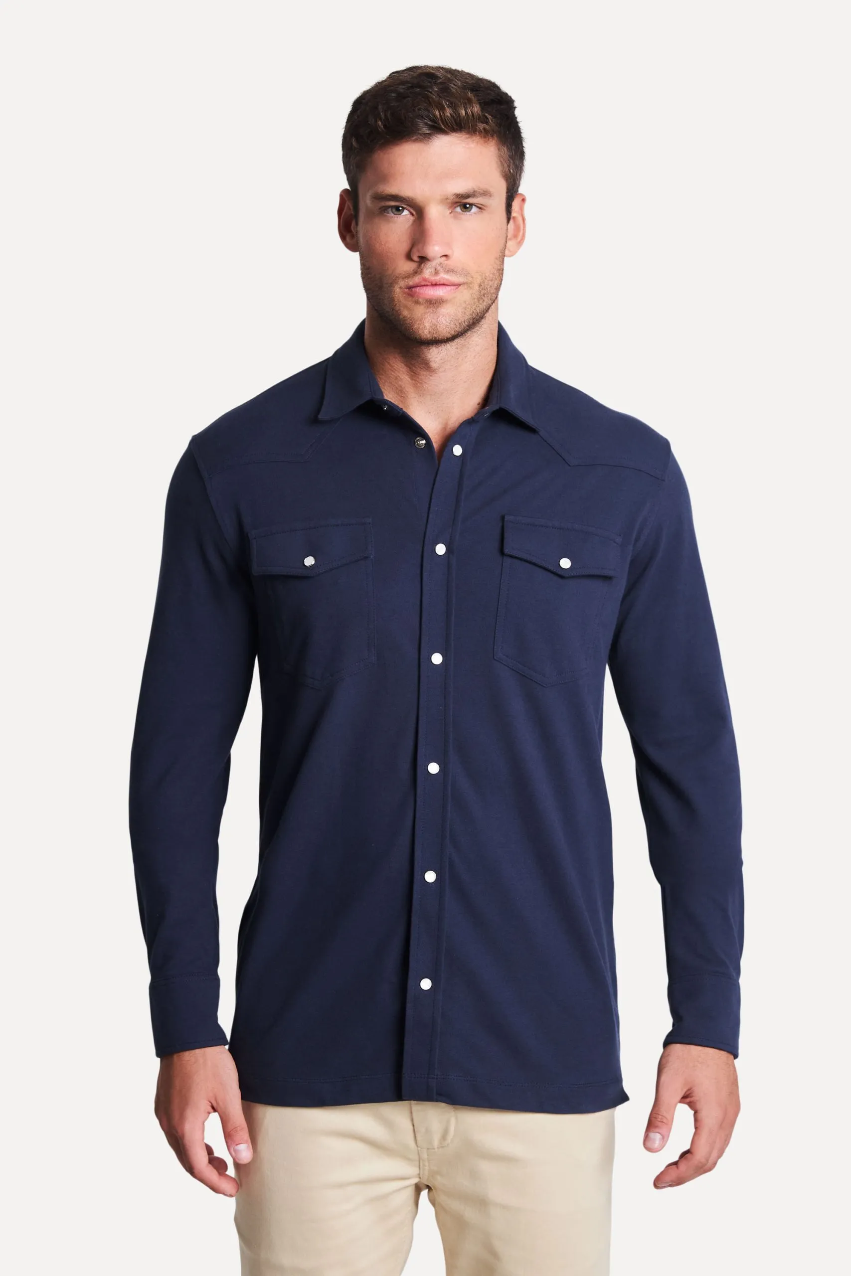 CAMISA ML WESTERN PIQUET RESERVA