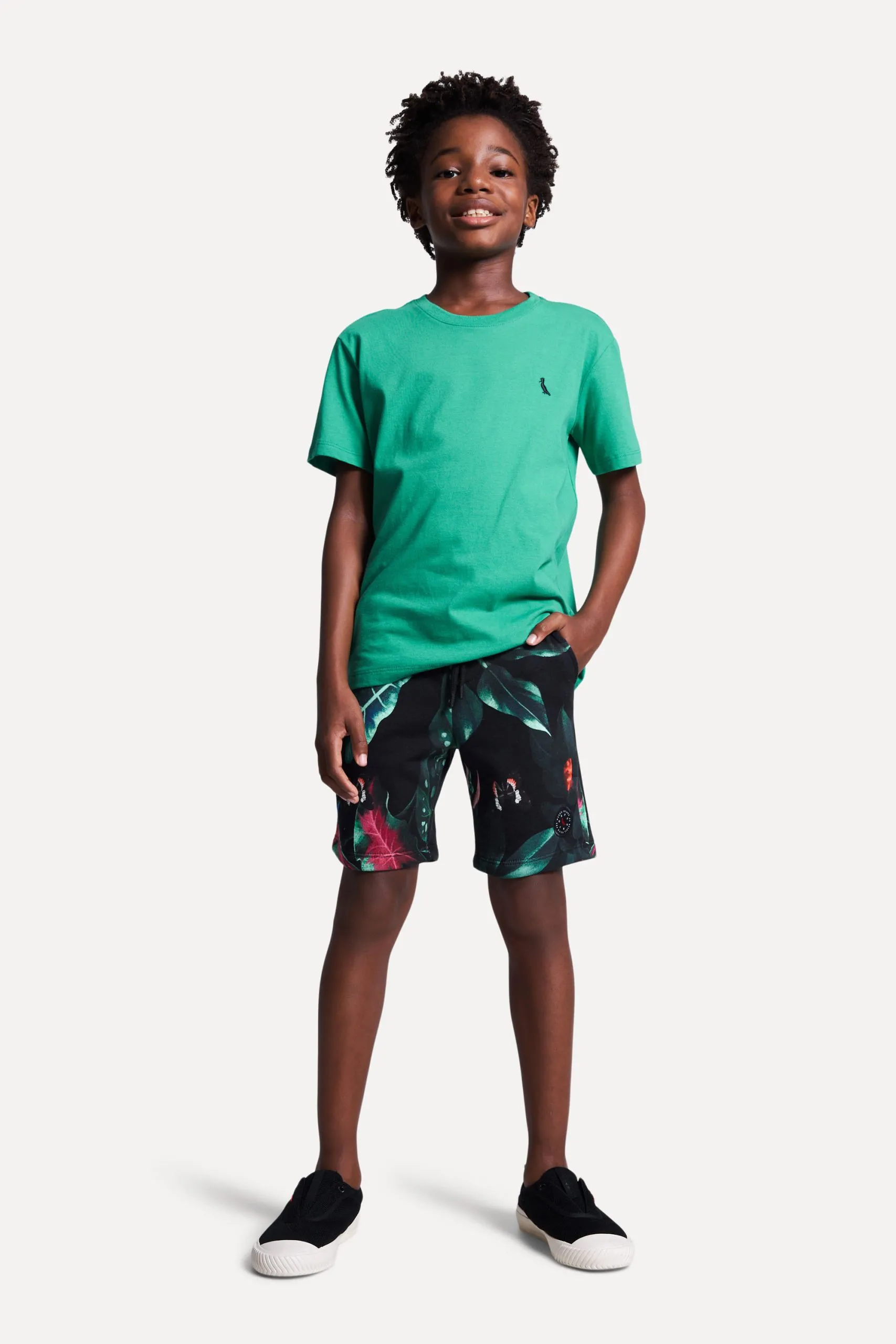 BERMUDA MOLETOM MINI SONHO DE VERAO