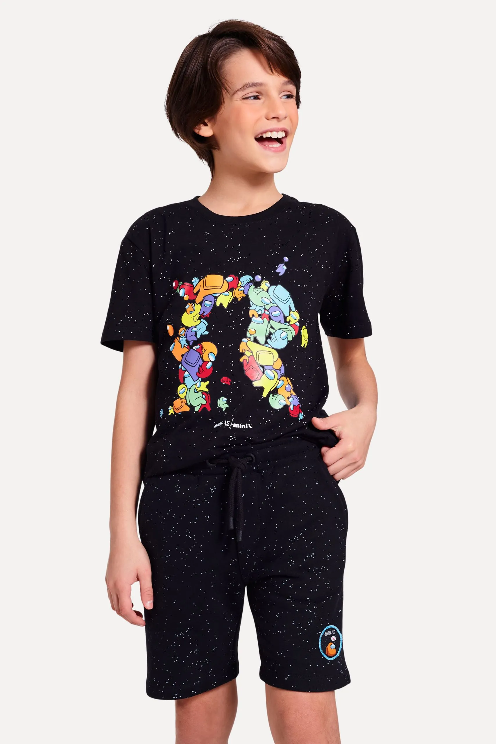 Bermuda mini botone space