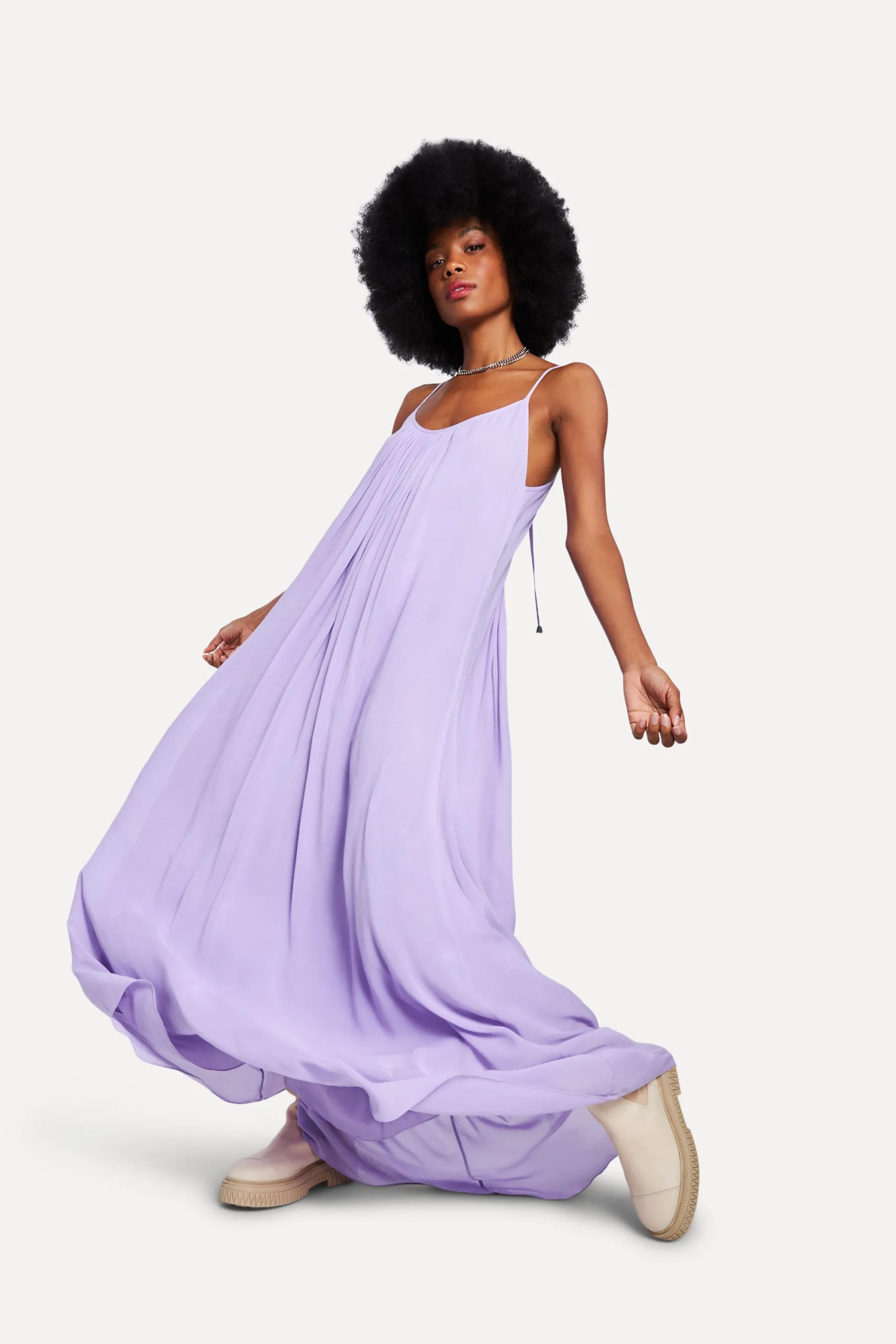 VESTIDO LONGO FLUIDO