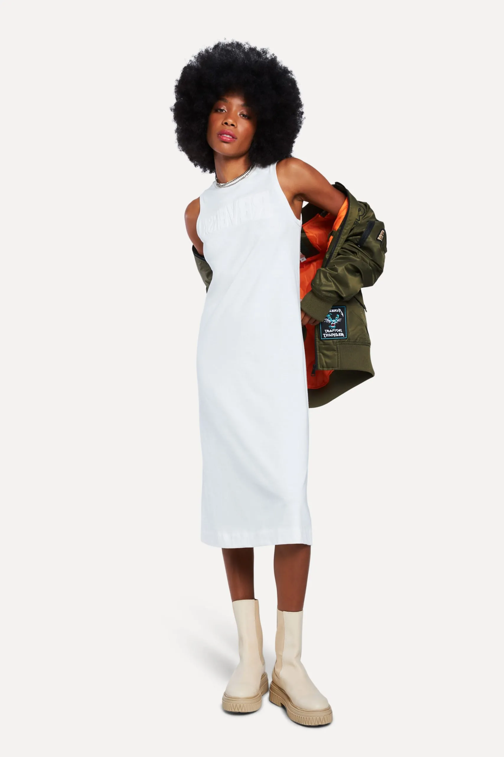 VESTIDO MALHA REVERSA