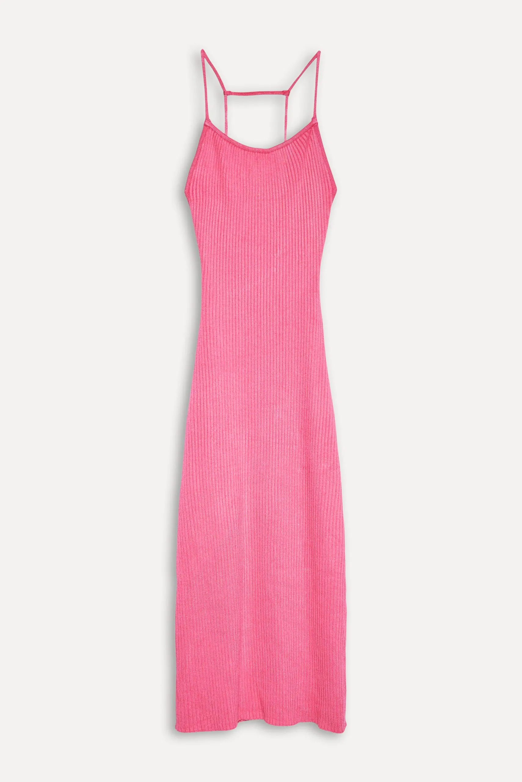 VESTIDO TRICOT CANELADO