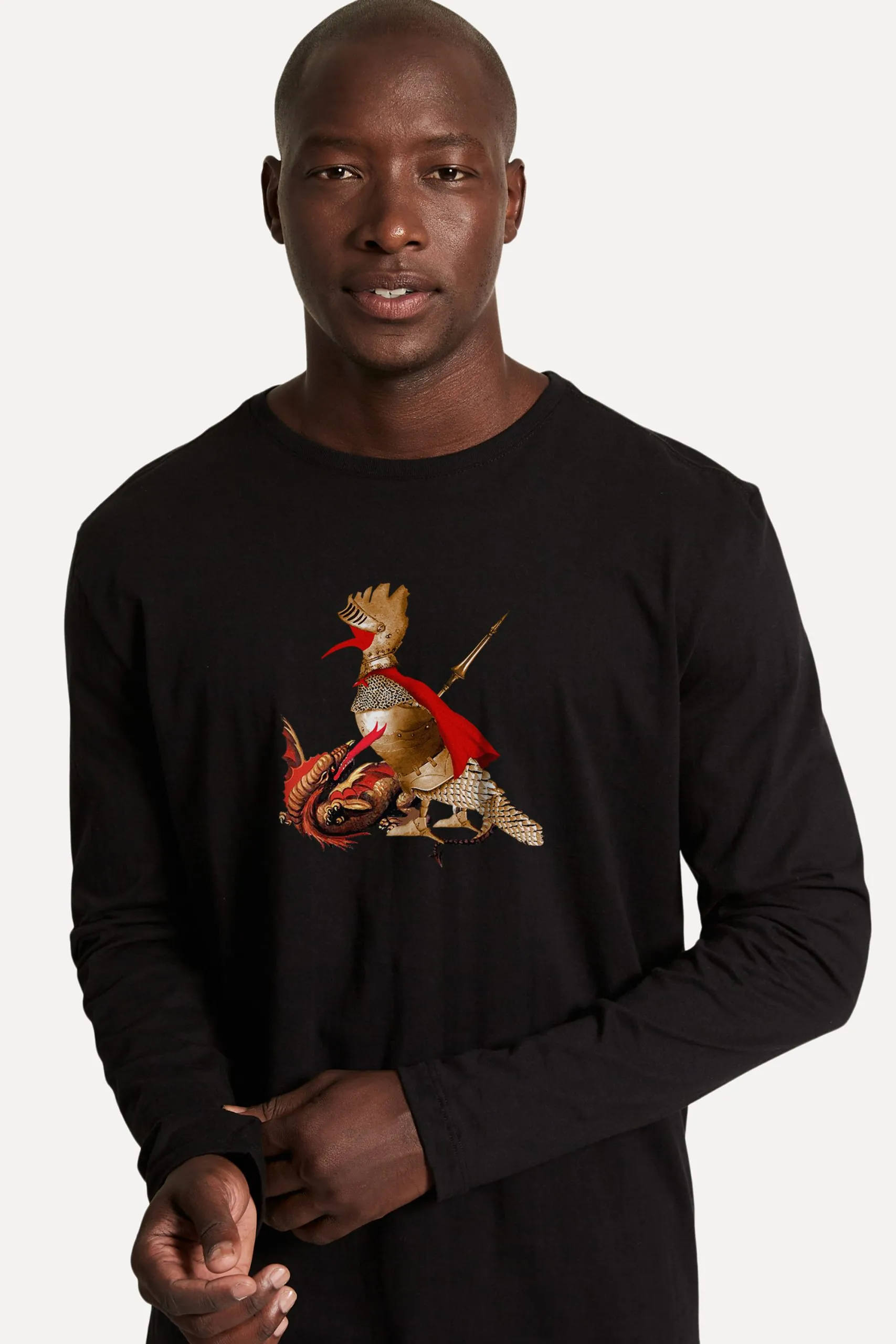 CAMISETA MANGA LONGA PICA PAU JORGE