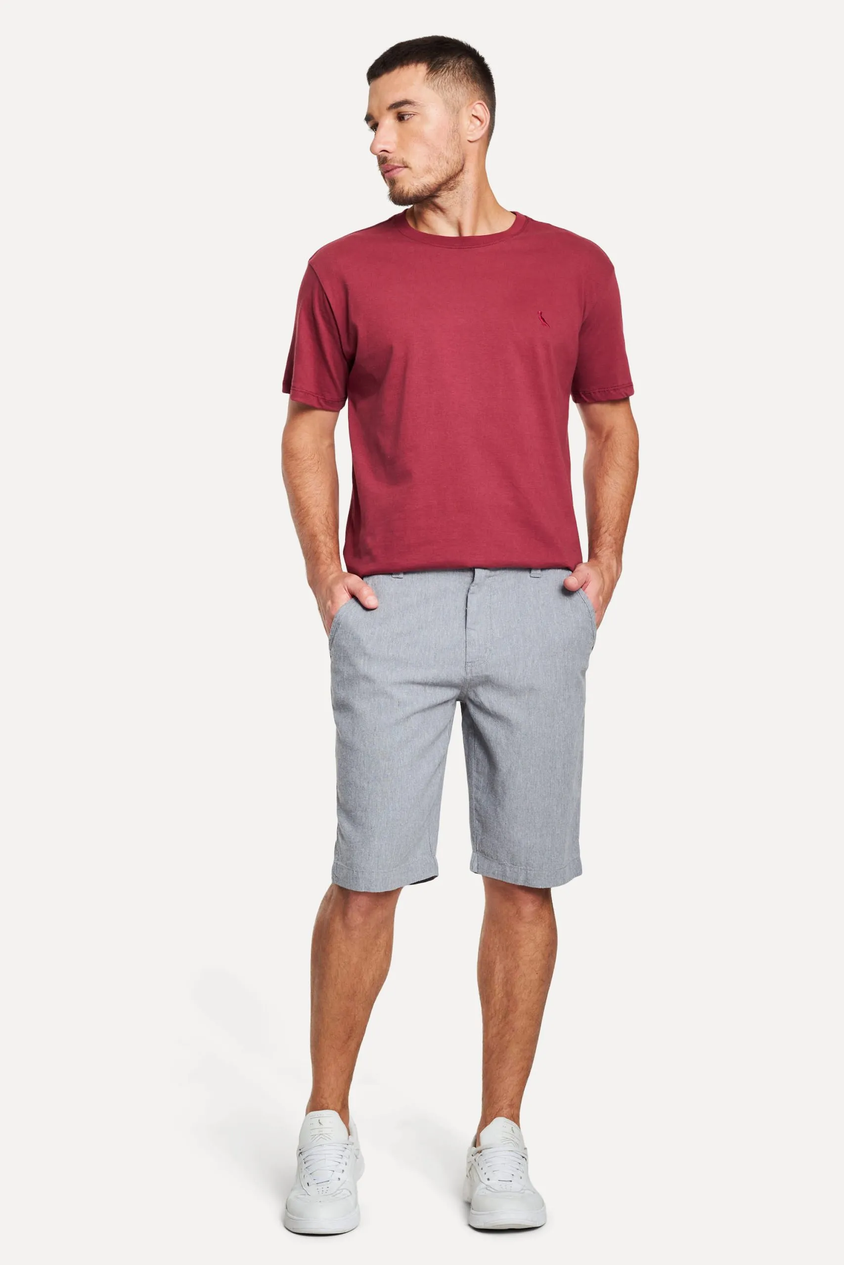 BERMUDA CASUAL LINHO MIX