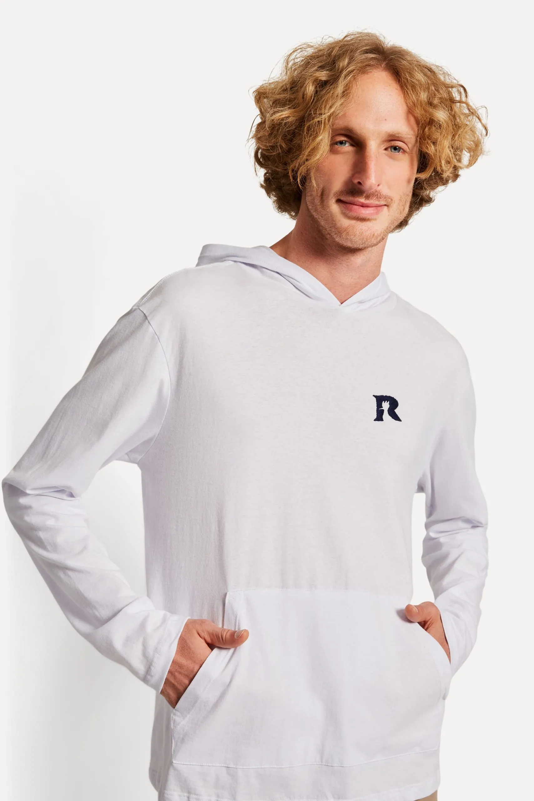 CAMISETA HOODIE PICAPAU BORDADO R MARINHO