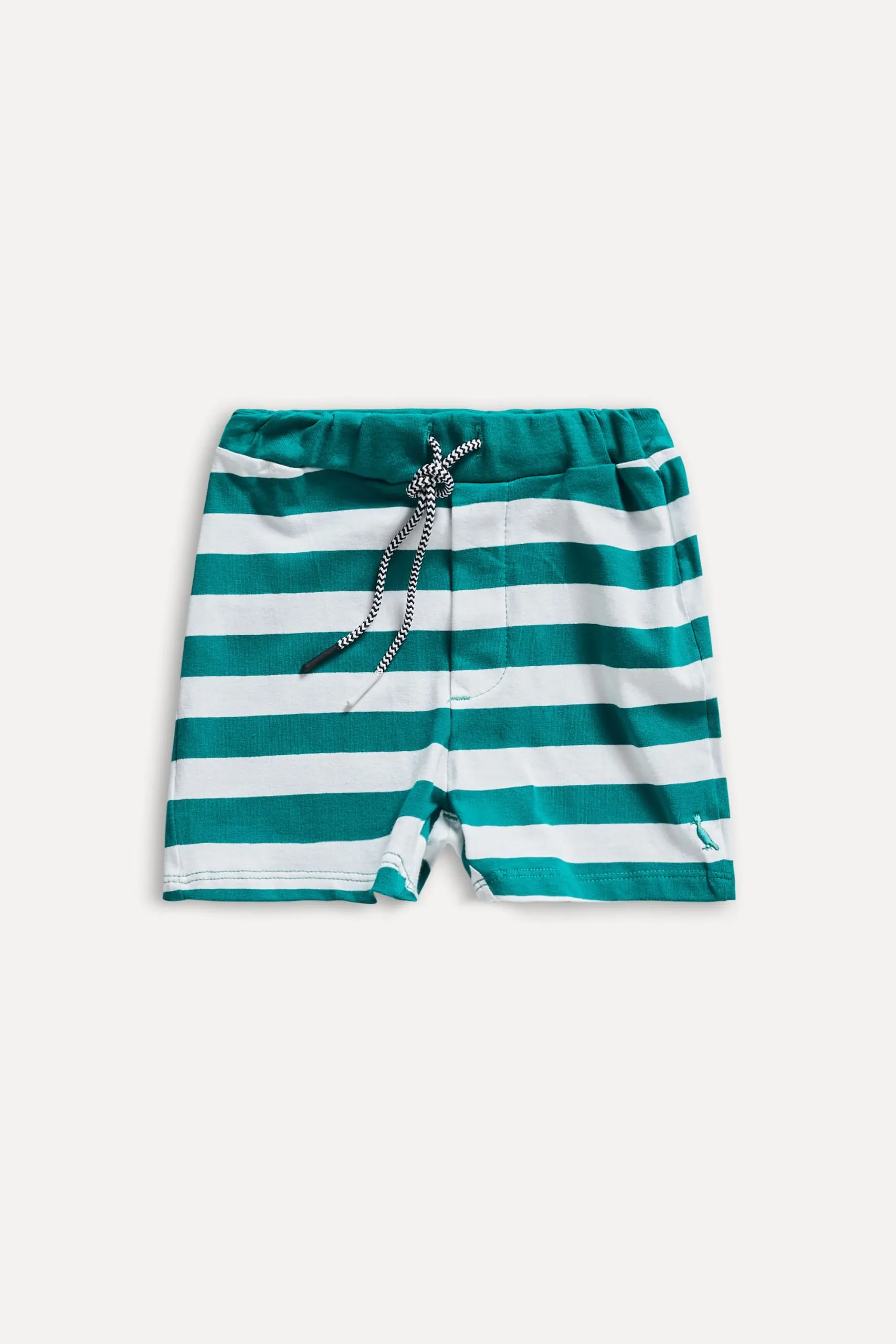 BERMUDA BB MALHA LISTRADO NAVEGANTE