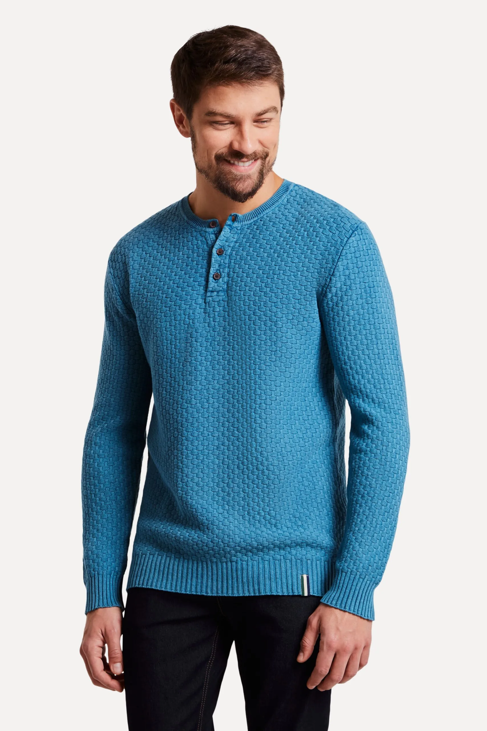 TRICOT INDIGO GOLA PORTUGUESA