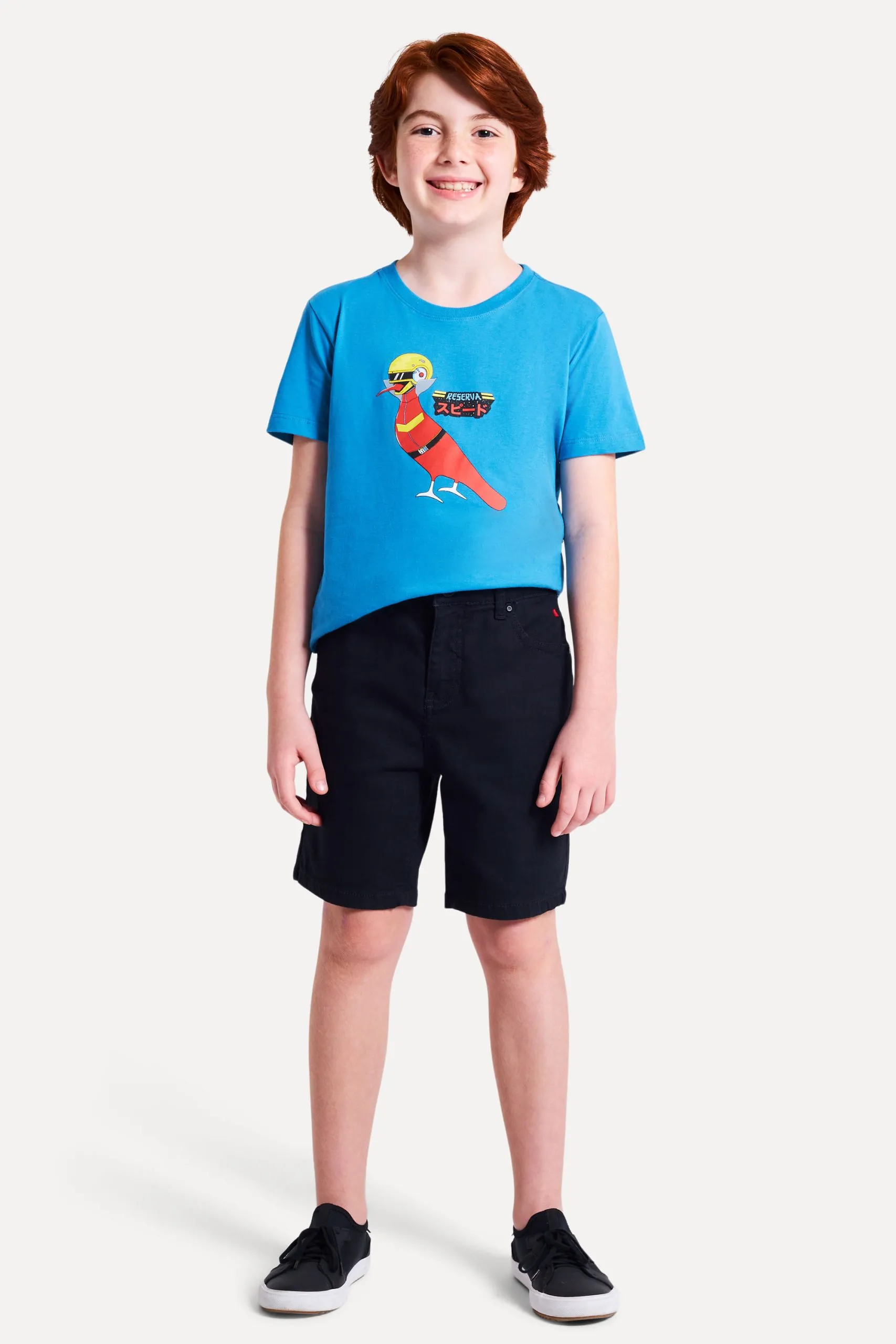 BERMUDA MINI JEANS BLACK