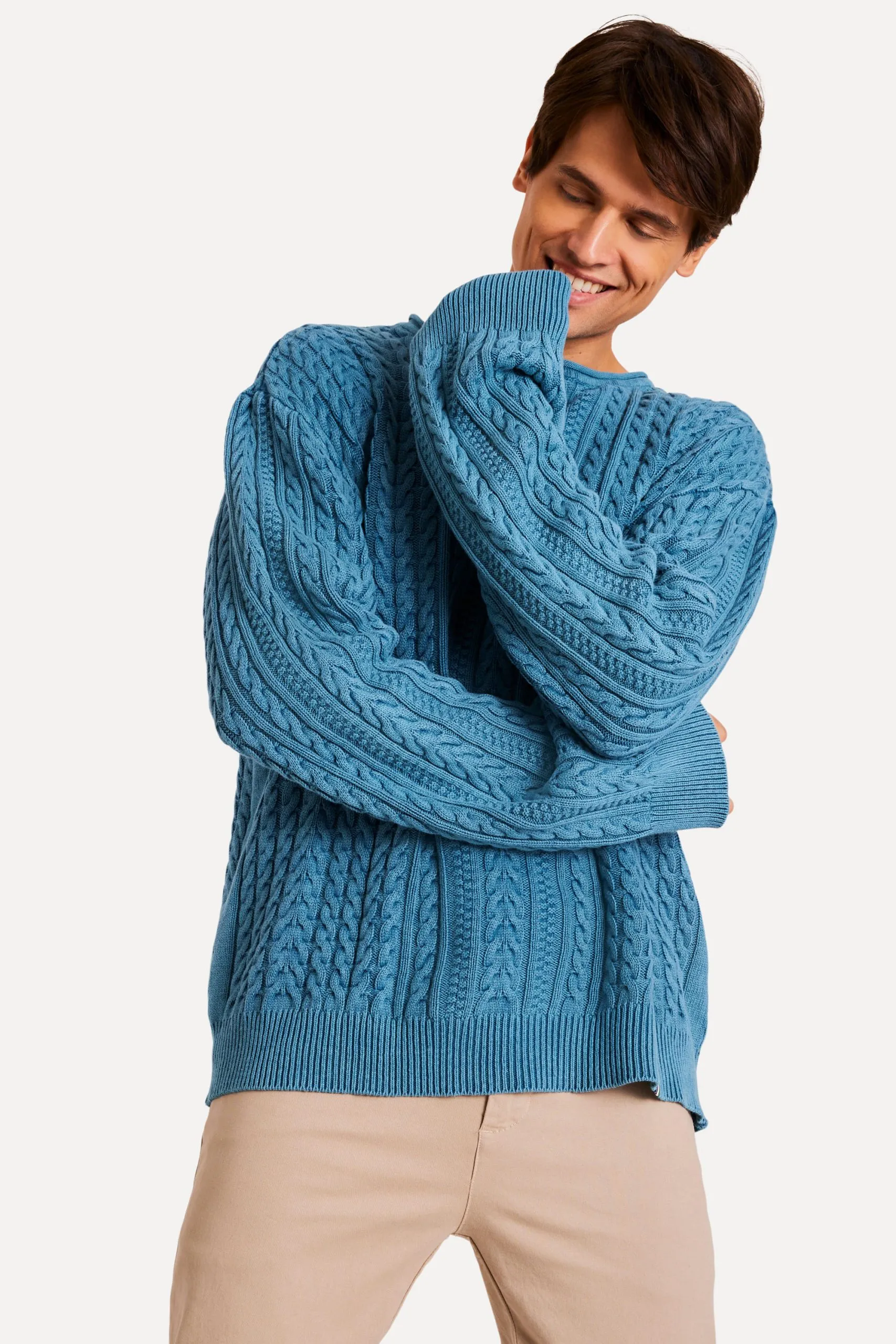 TRICOT INDIGO TRANCA