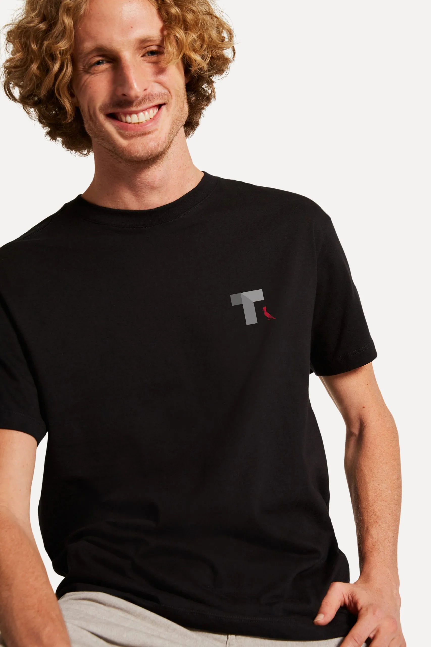 CAMISETA MIT LOGO T GREY