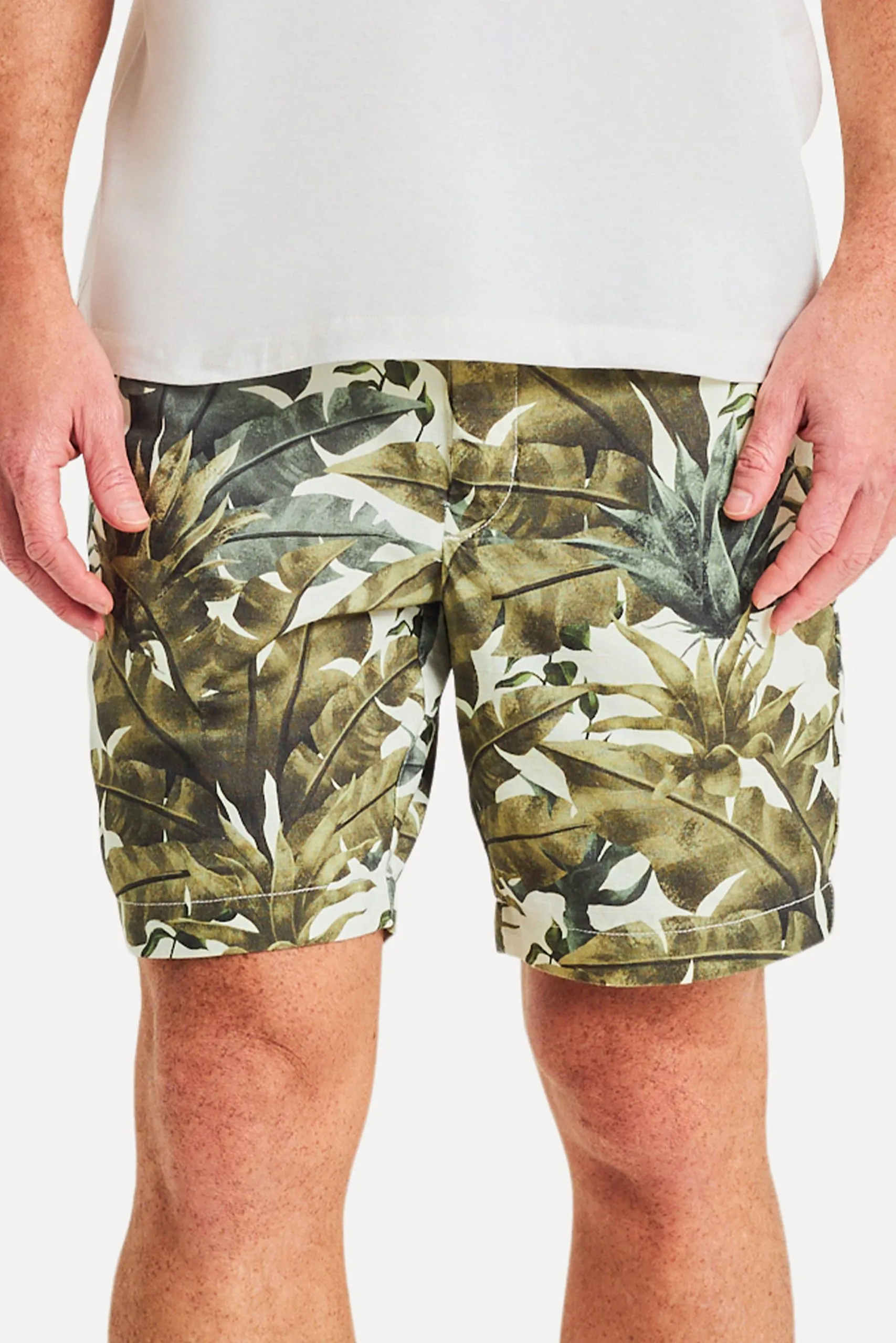 BERMUDA CASUAL ESTAMPADA GREEN MATSU