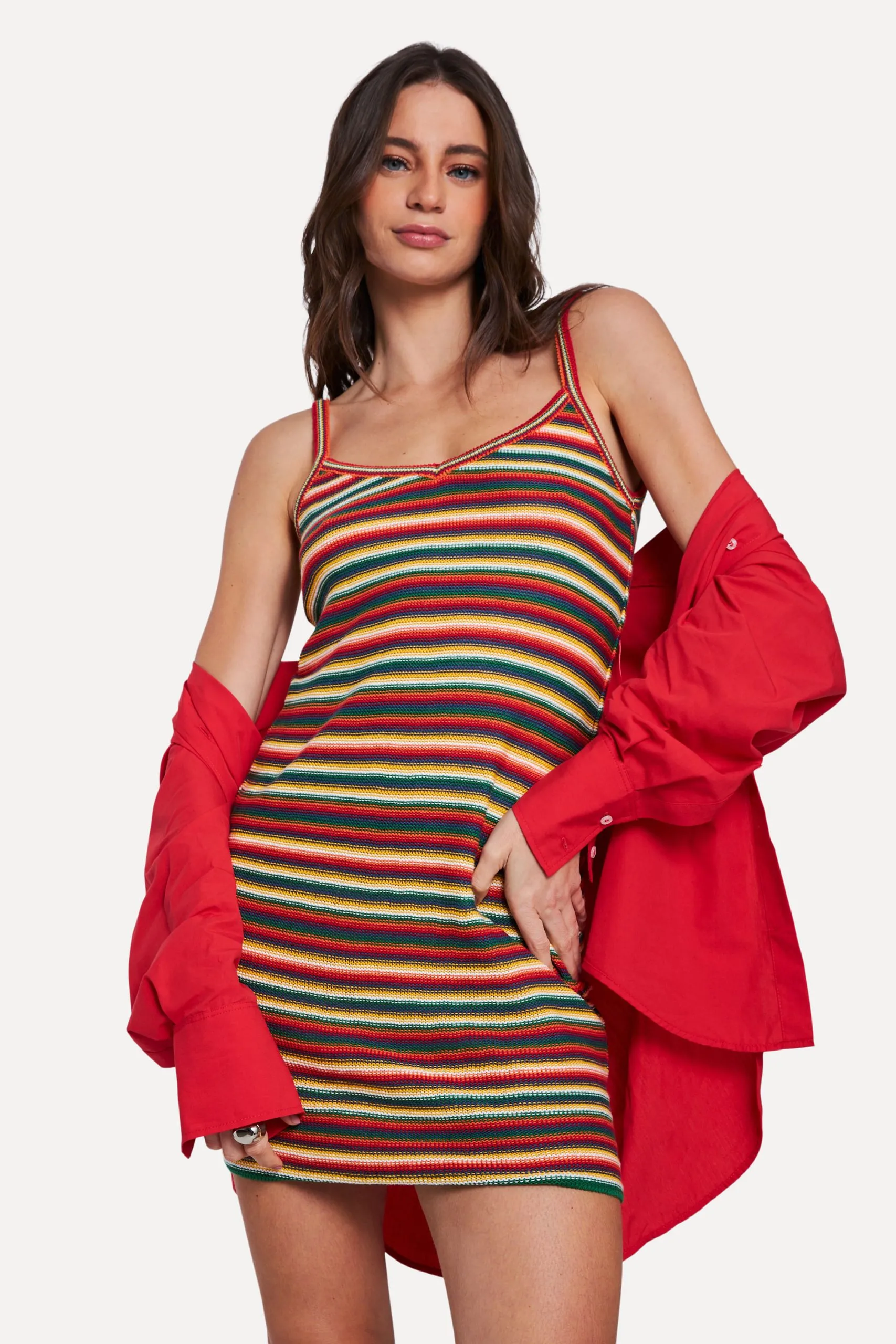 VESTIDO TRICOT TROPICAL