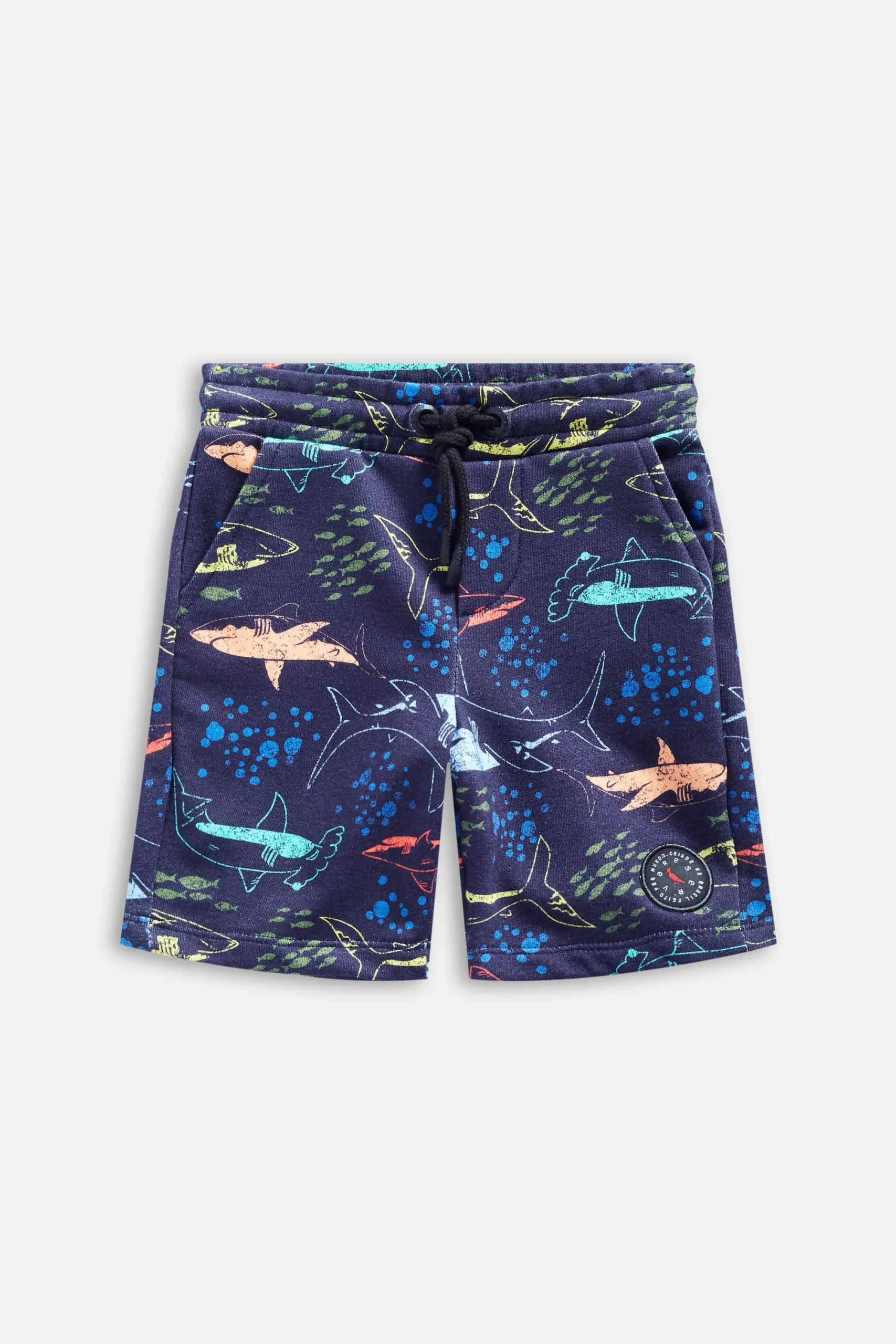 BERMUDA MOLETOM MINI MAR