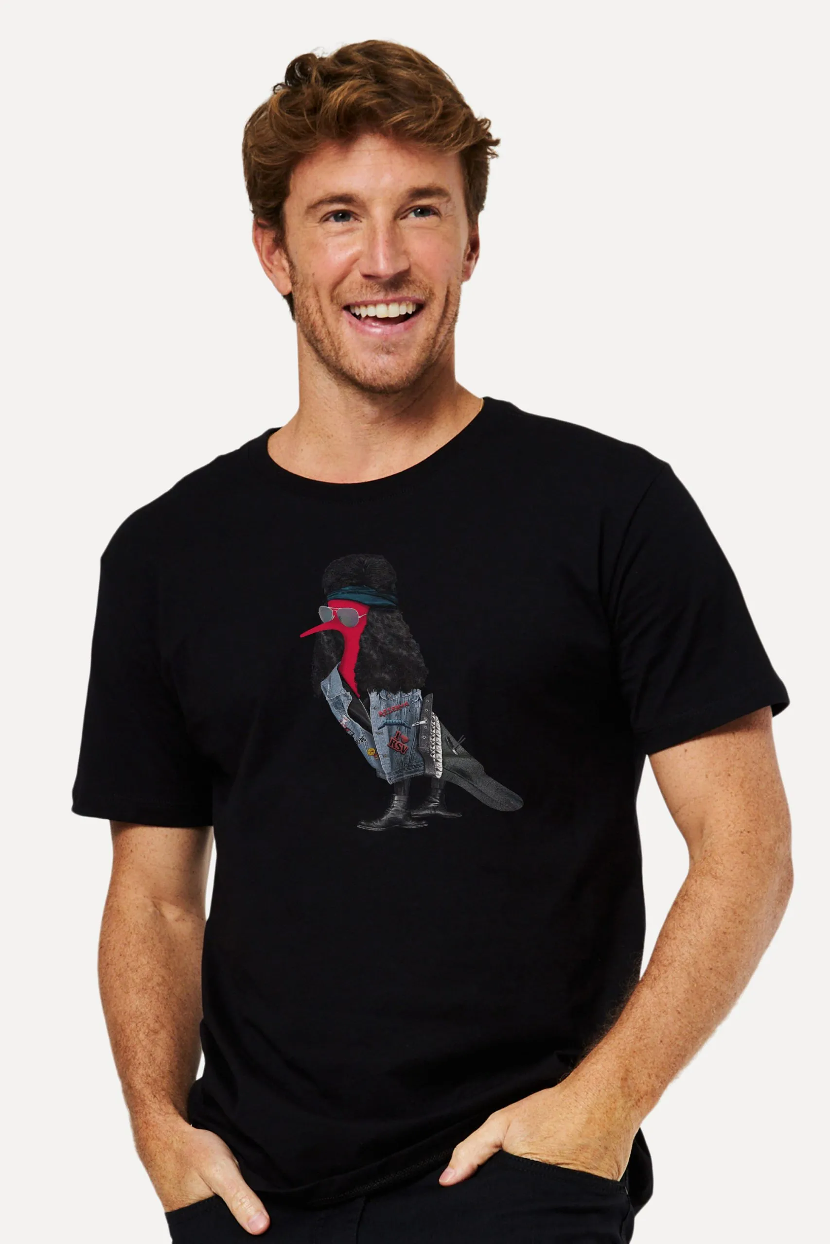 CAMISETA 80S HARD ROCK