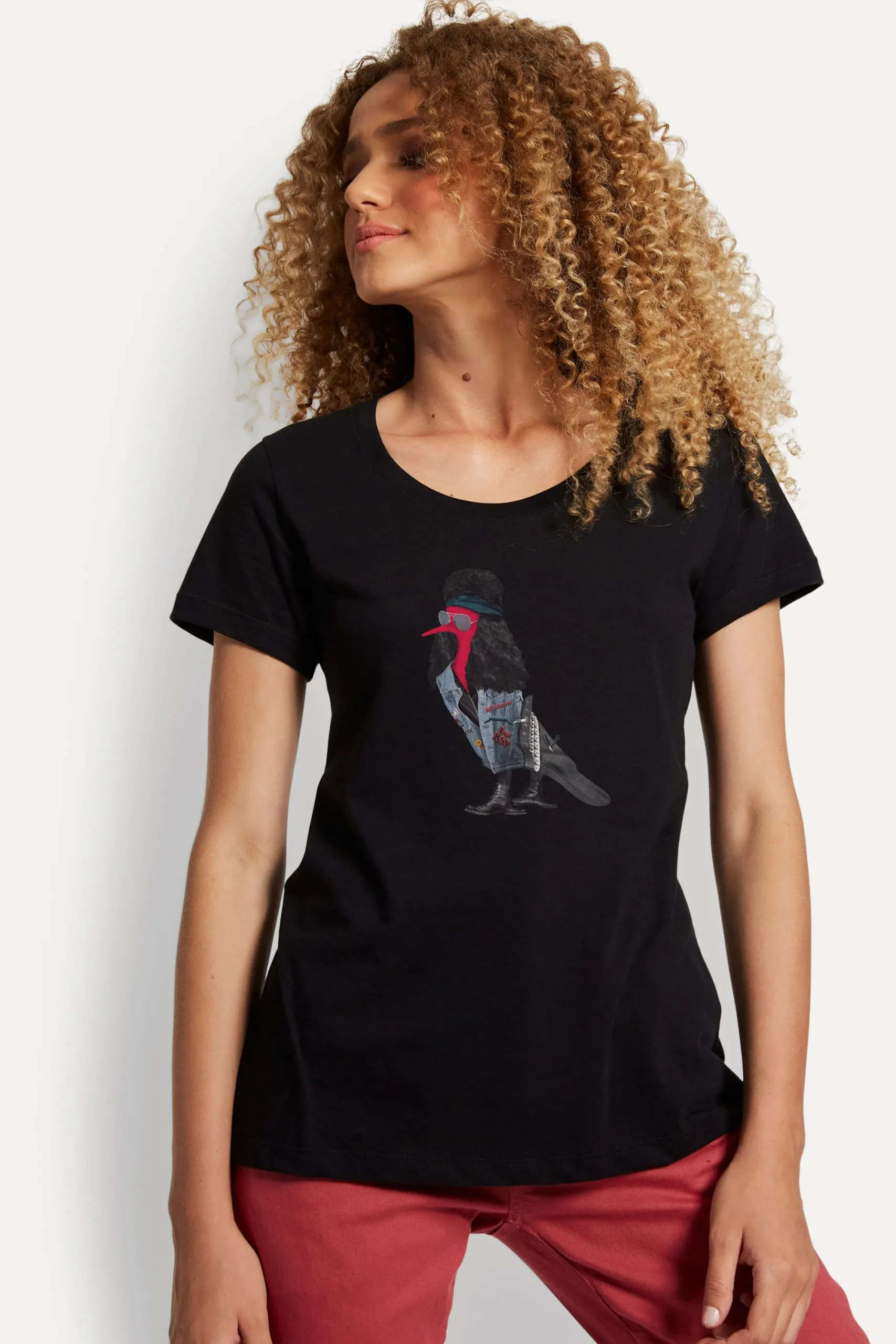 CAMISETA FEMININA 80S HARD ROCK