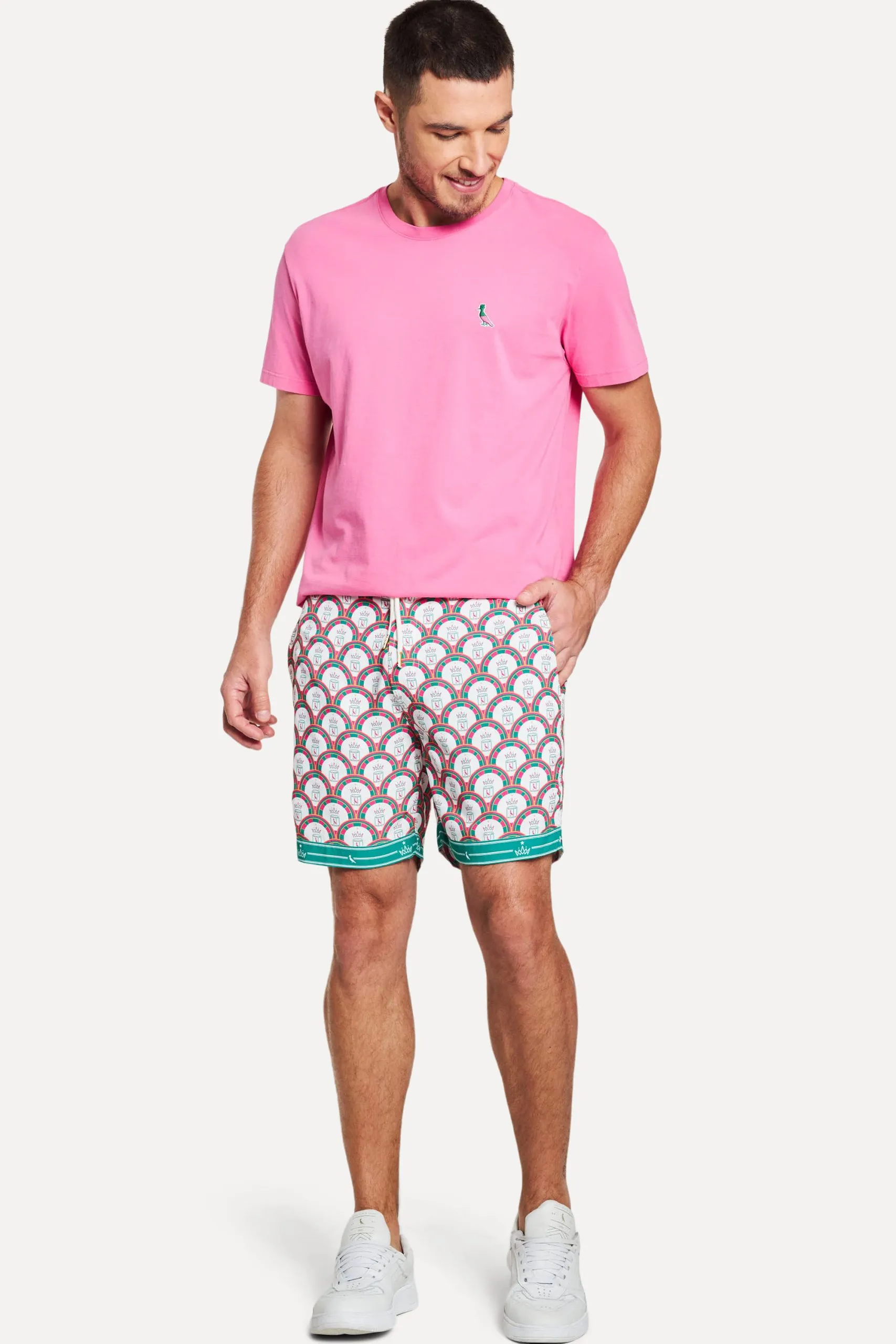 SHORT ESTAMPADO PALACIO DO SAMBA