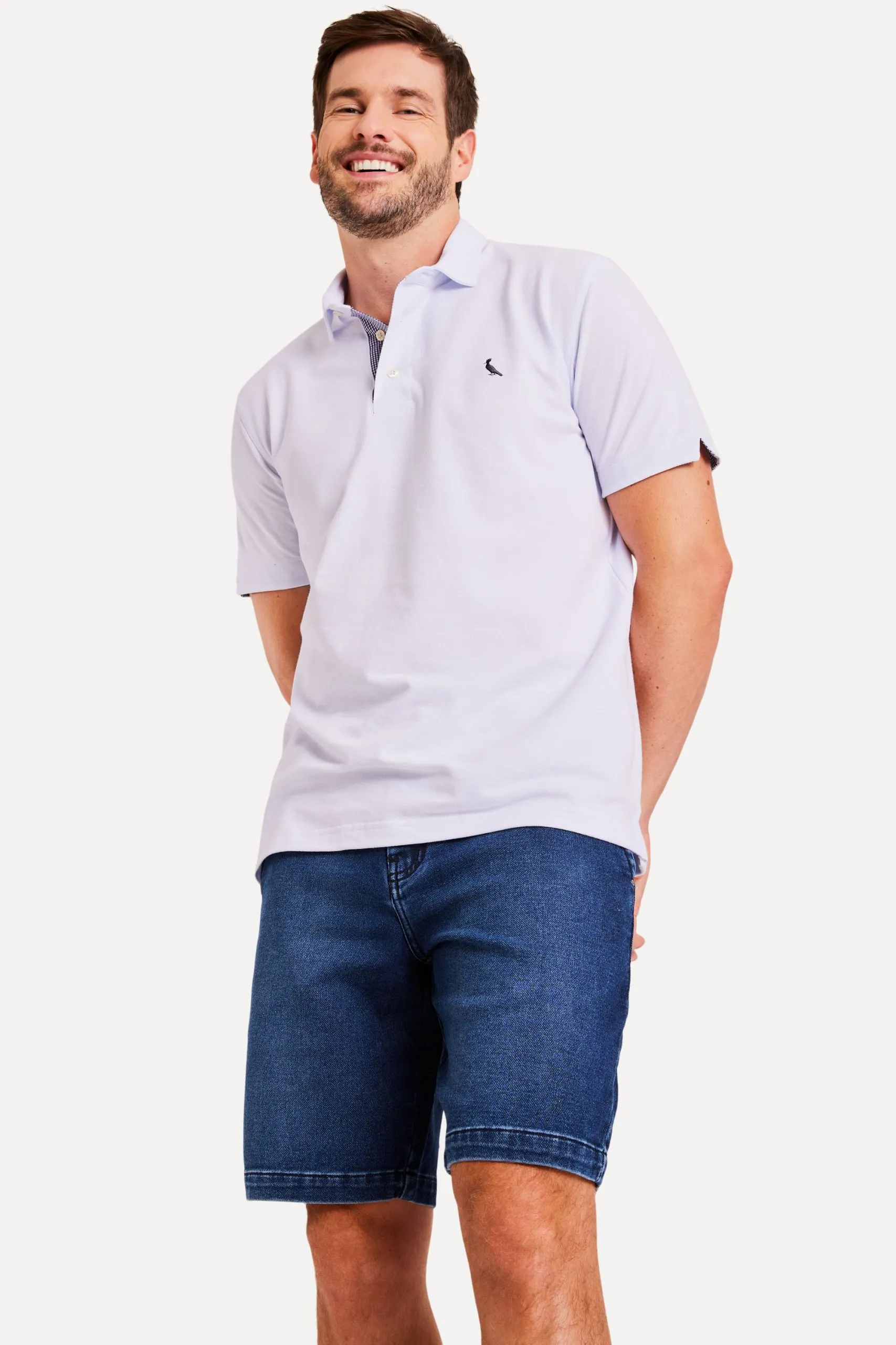 BERMUDA IRON MOLETOM JEANS