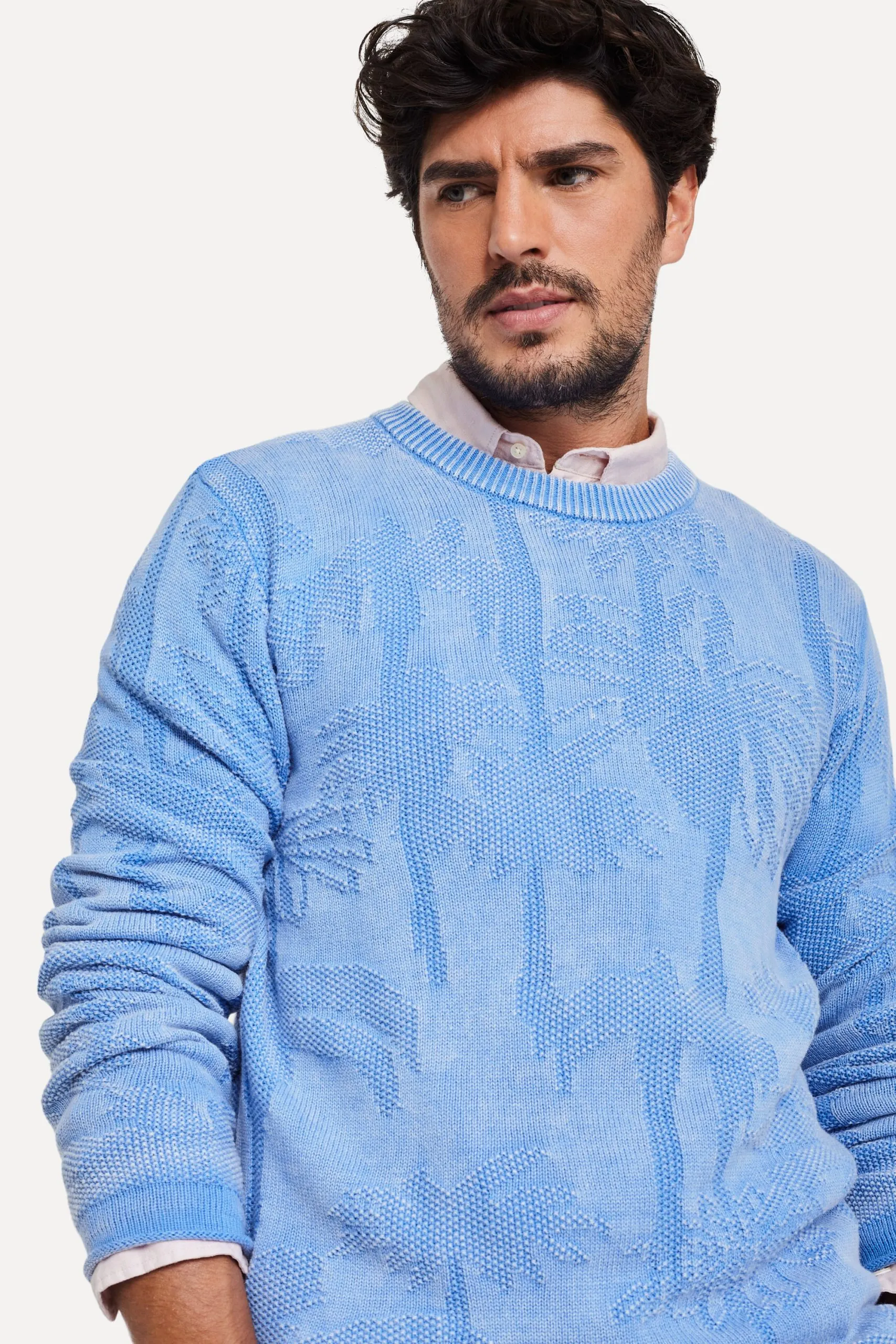 TRICOT JACQUARD COQUEIRO