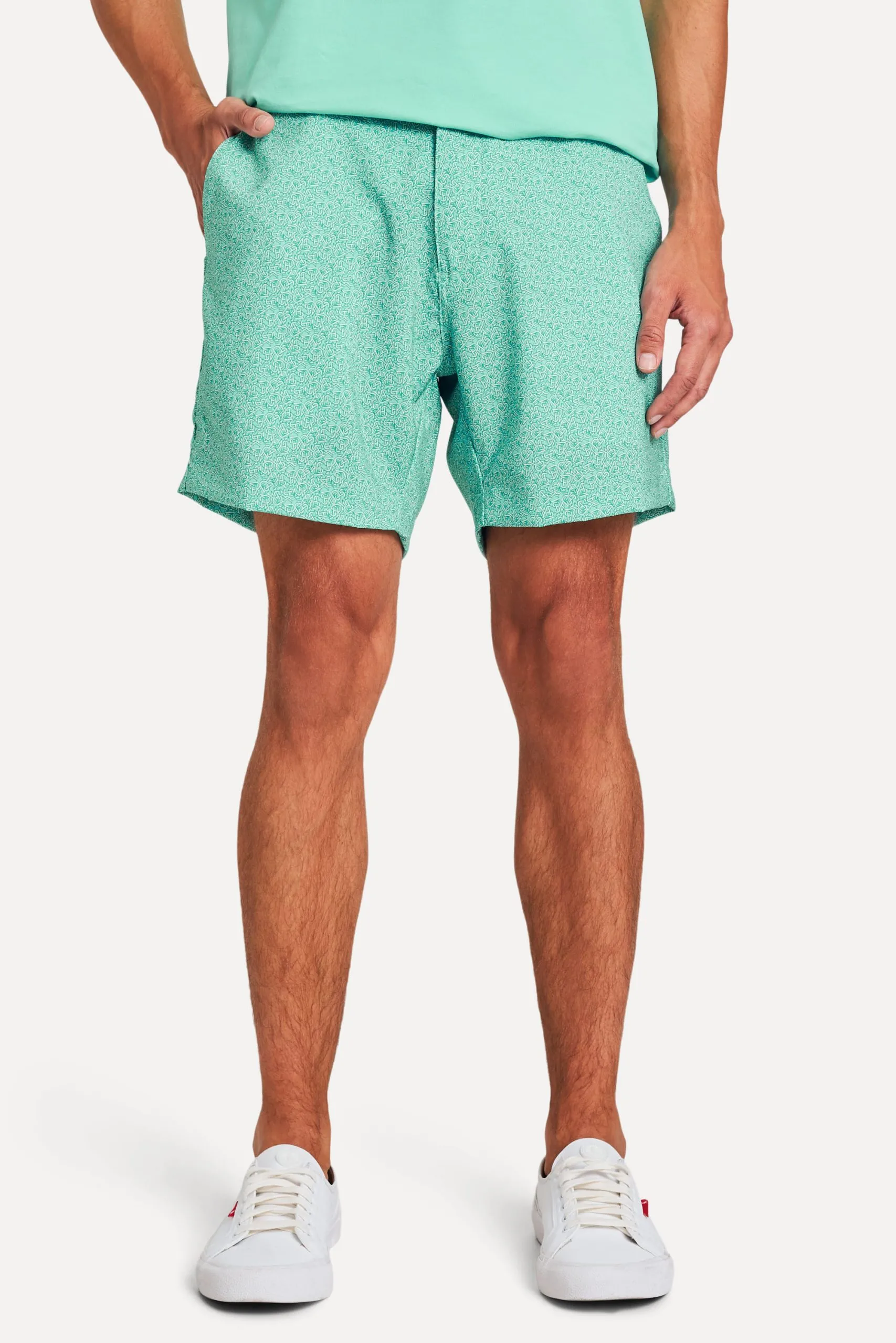 SHORT ARPOADOR ESTAMPADO POOL