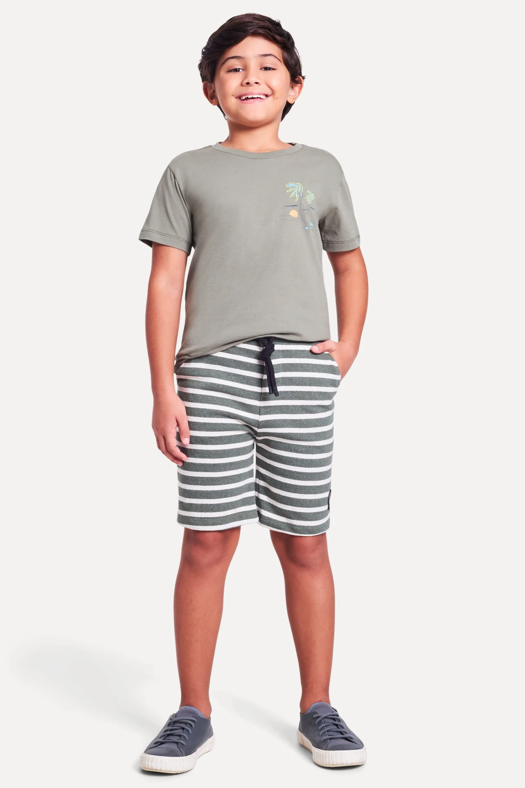 BERMUDA MINI SOHO LISTRA FINA