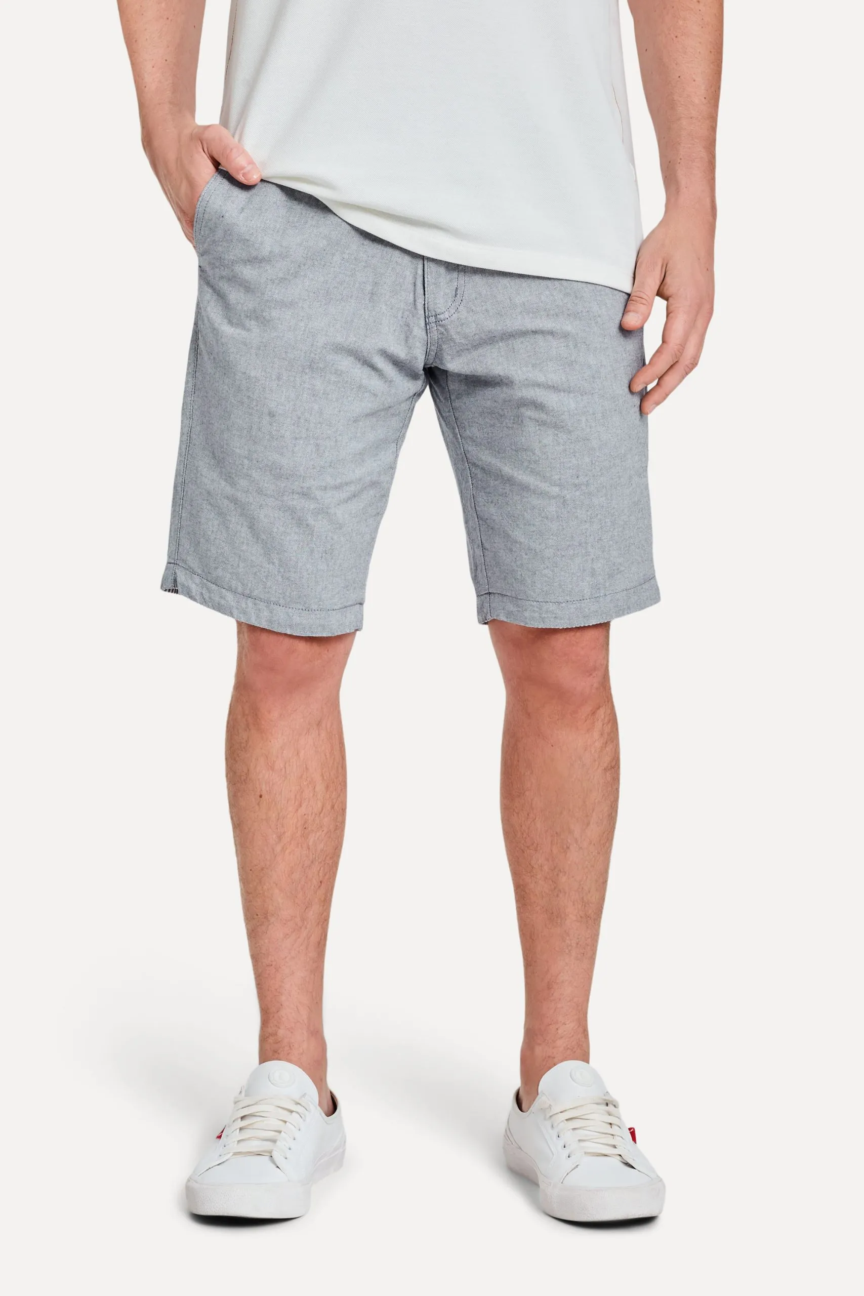 BERMUDA DUPLA FACE LISTRA