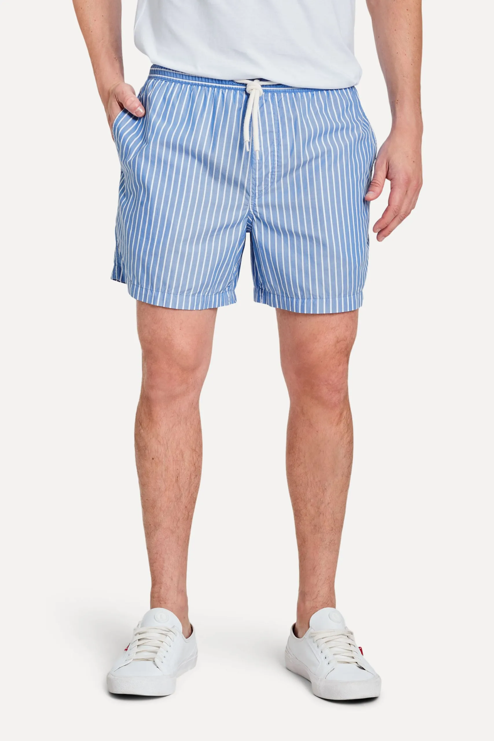 SHORT ELASTICO CASUAL LISTRADO BAHIA