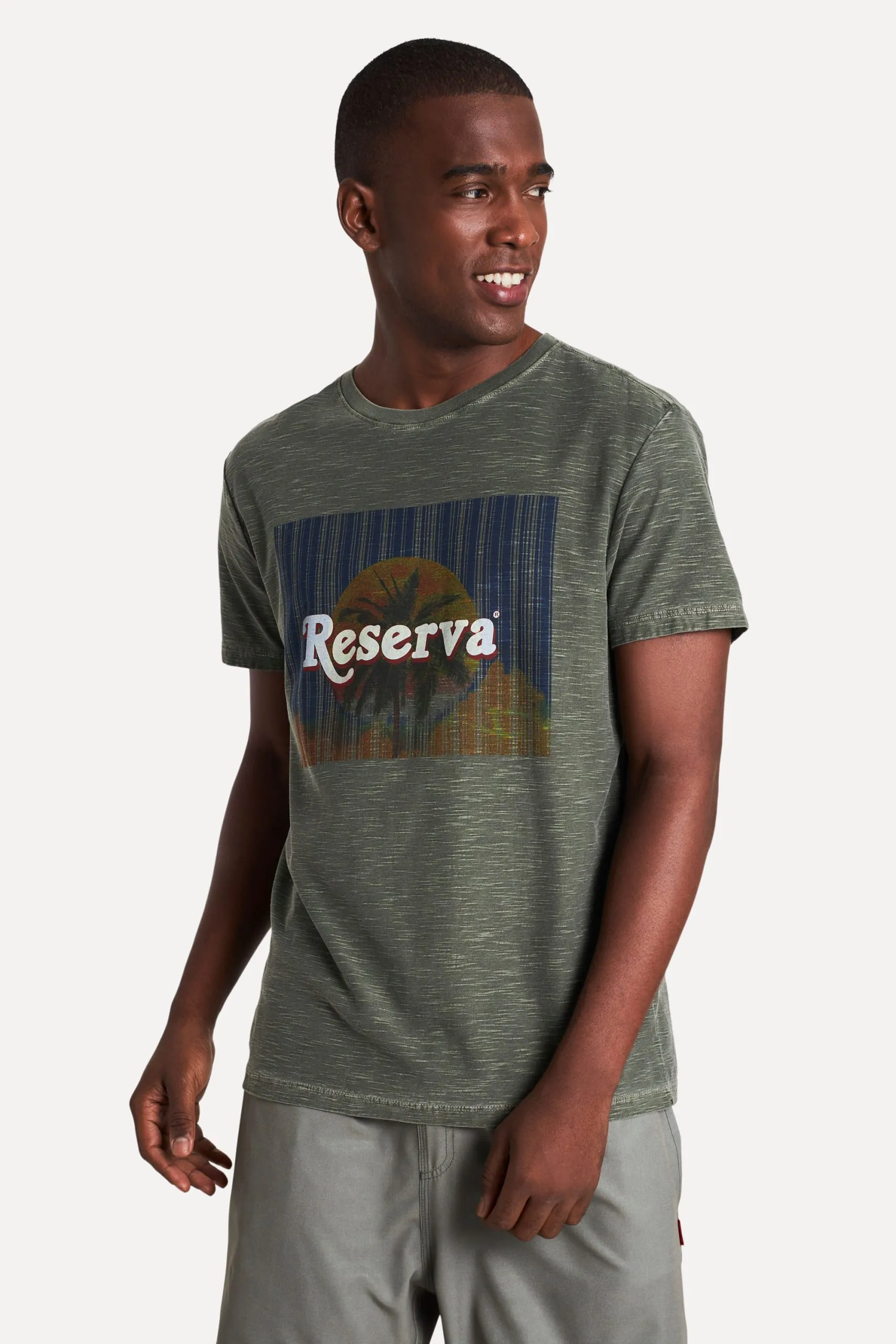 CAMISETA ESTAMPADA PALM SUNSET