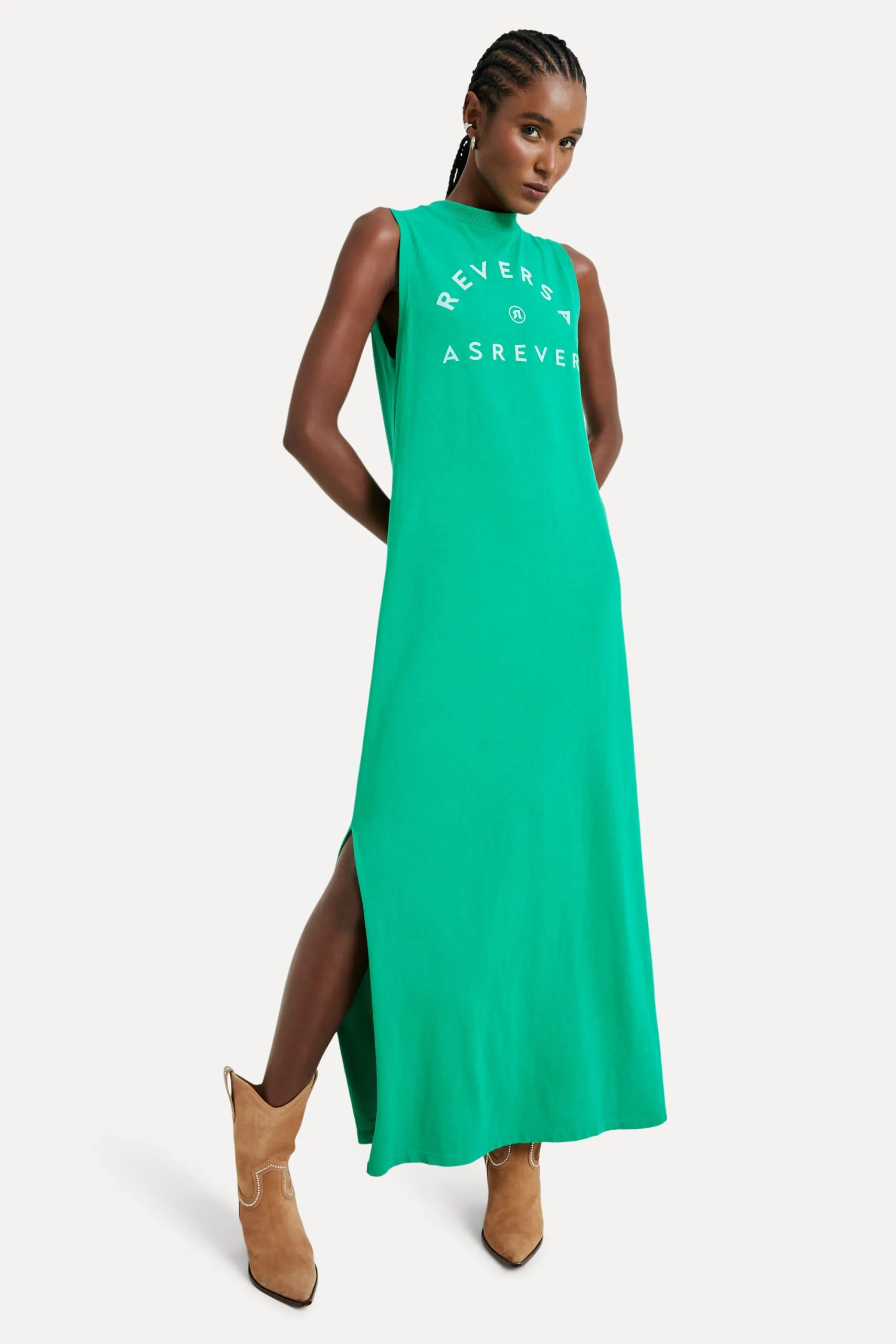 VESTIDO REVERSA COLOR