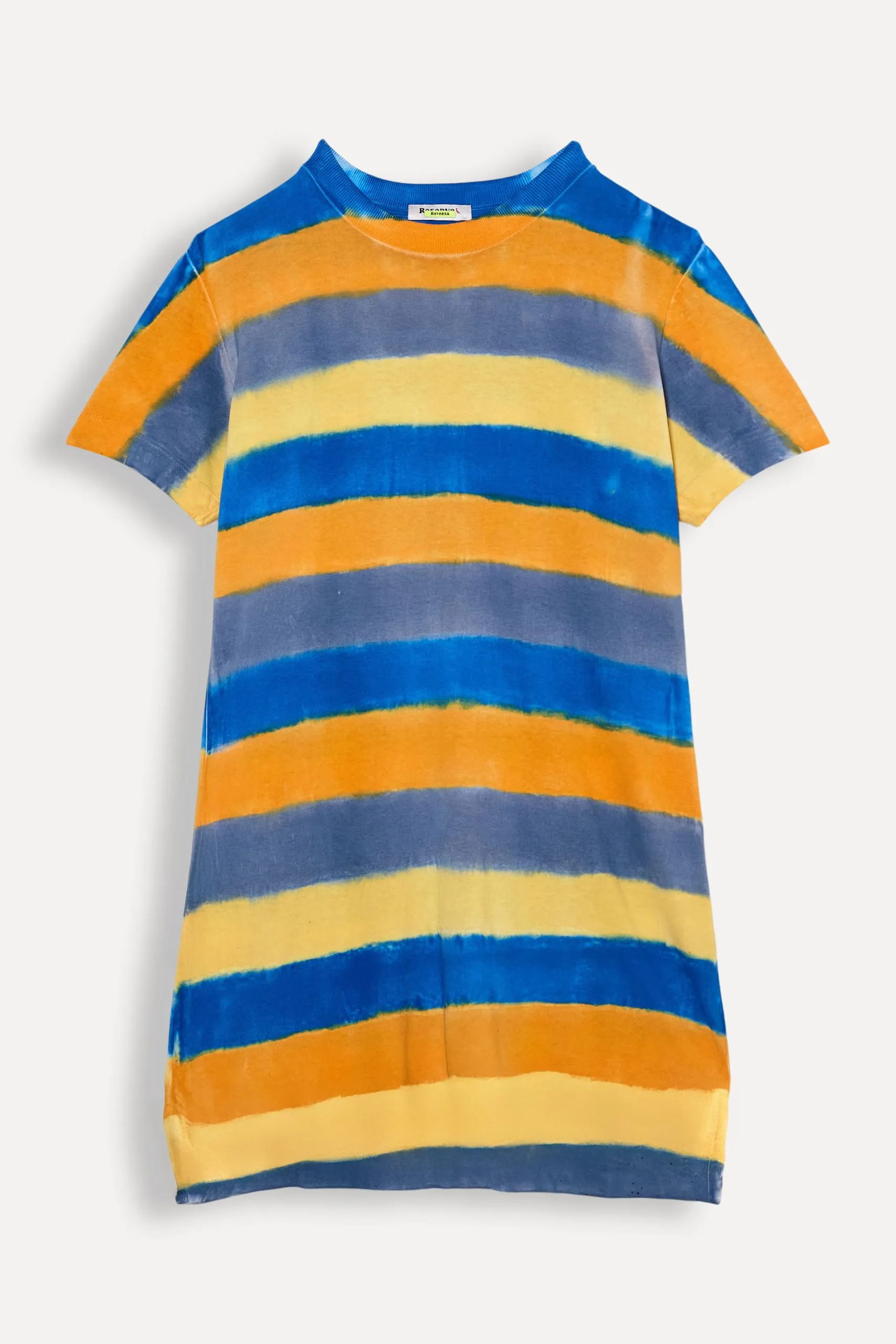 VESTIDO MALHA LISTRAS TIE DYE