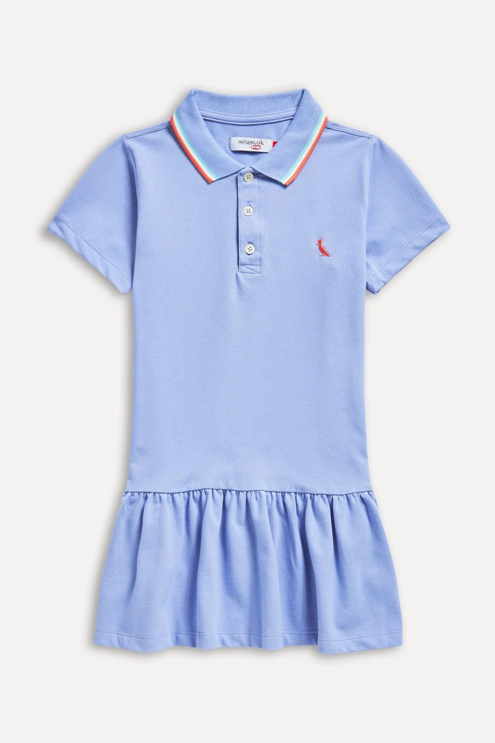 VESTIDO POLO MENINA 3 FRISOS