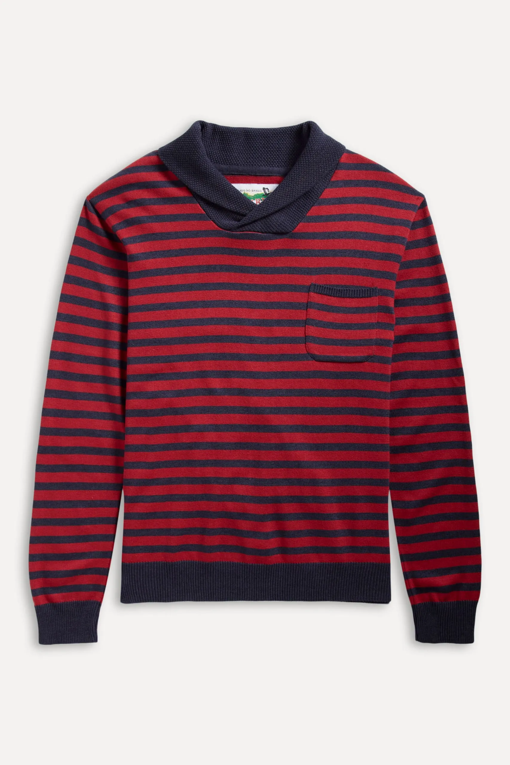 TRICOT LISTRA GOLA SHAWL