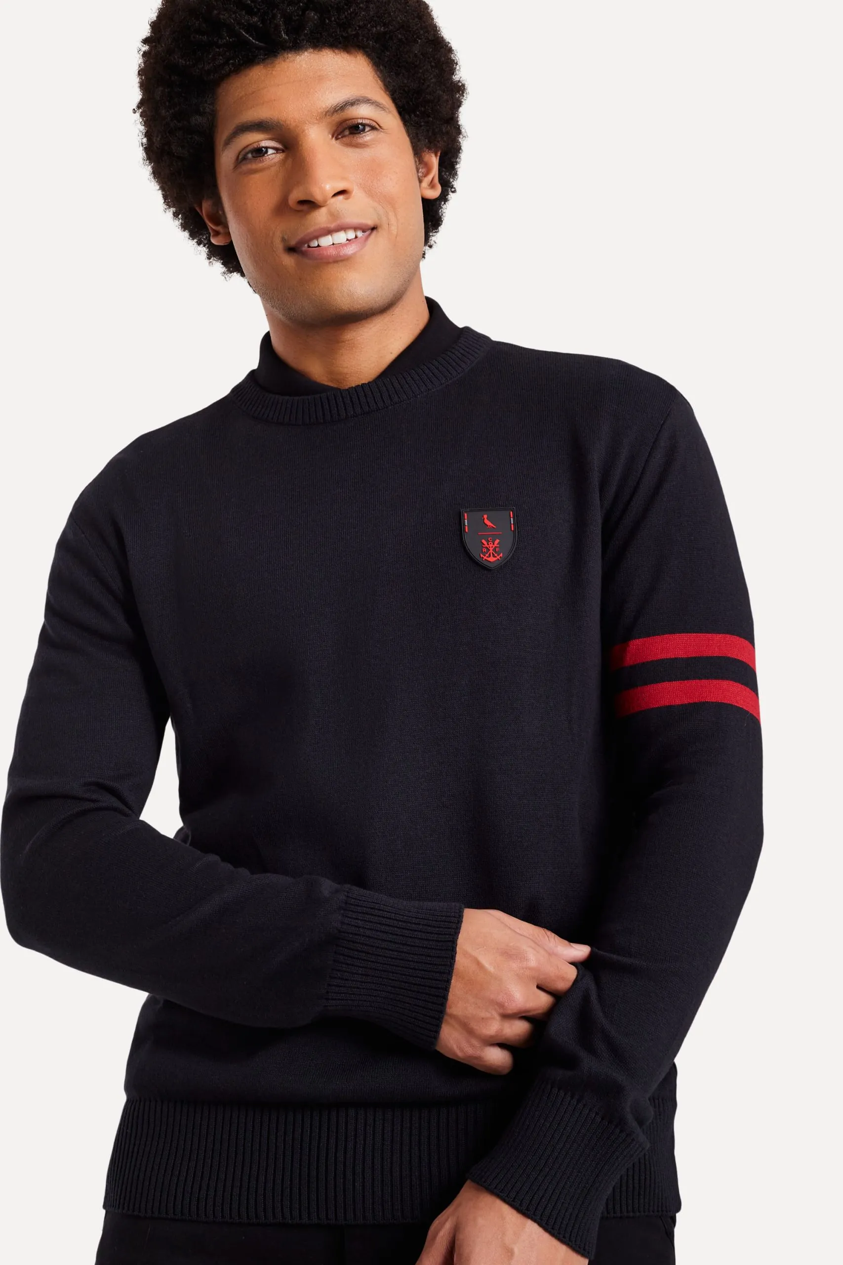 TRICOT PREPPY FLAMENGO