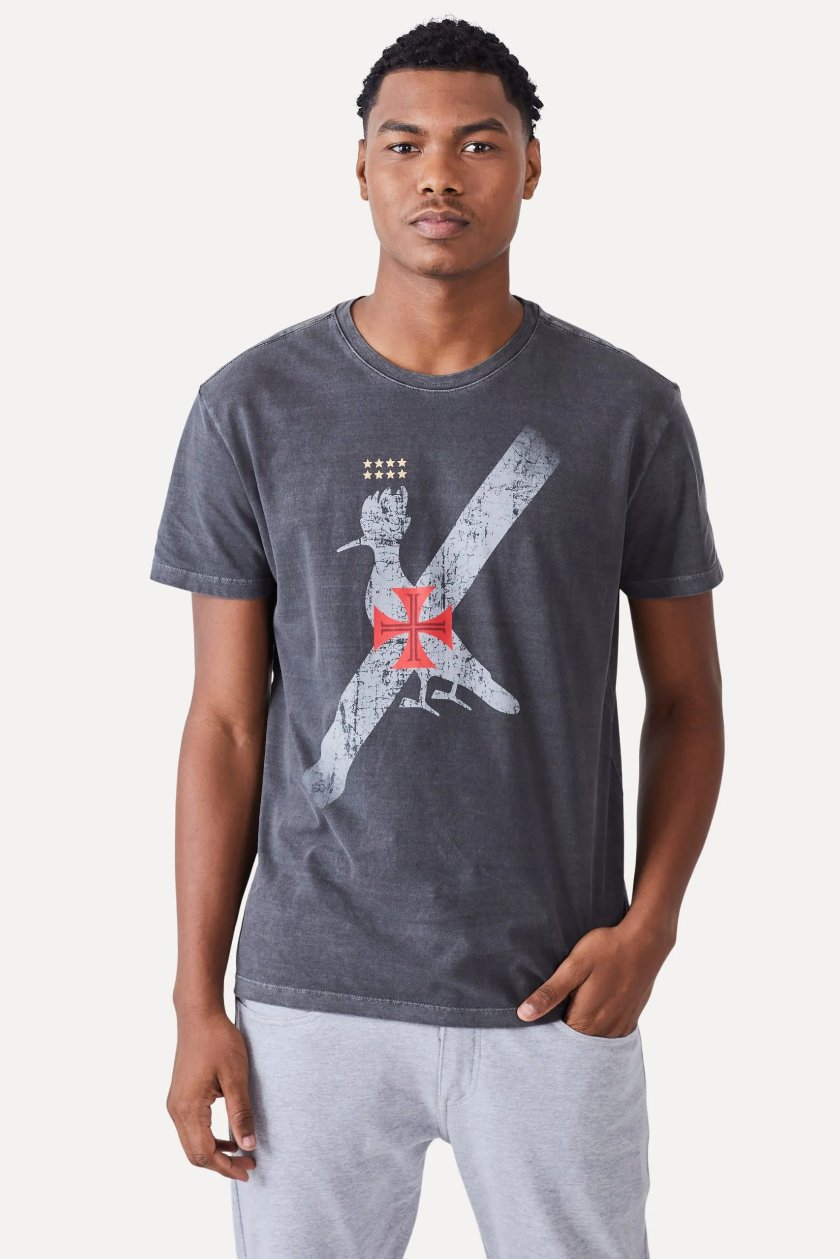 CAMISETA EST PICA PAU CRUZ DE MALTA