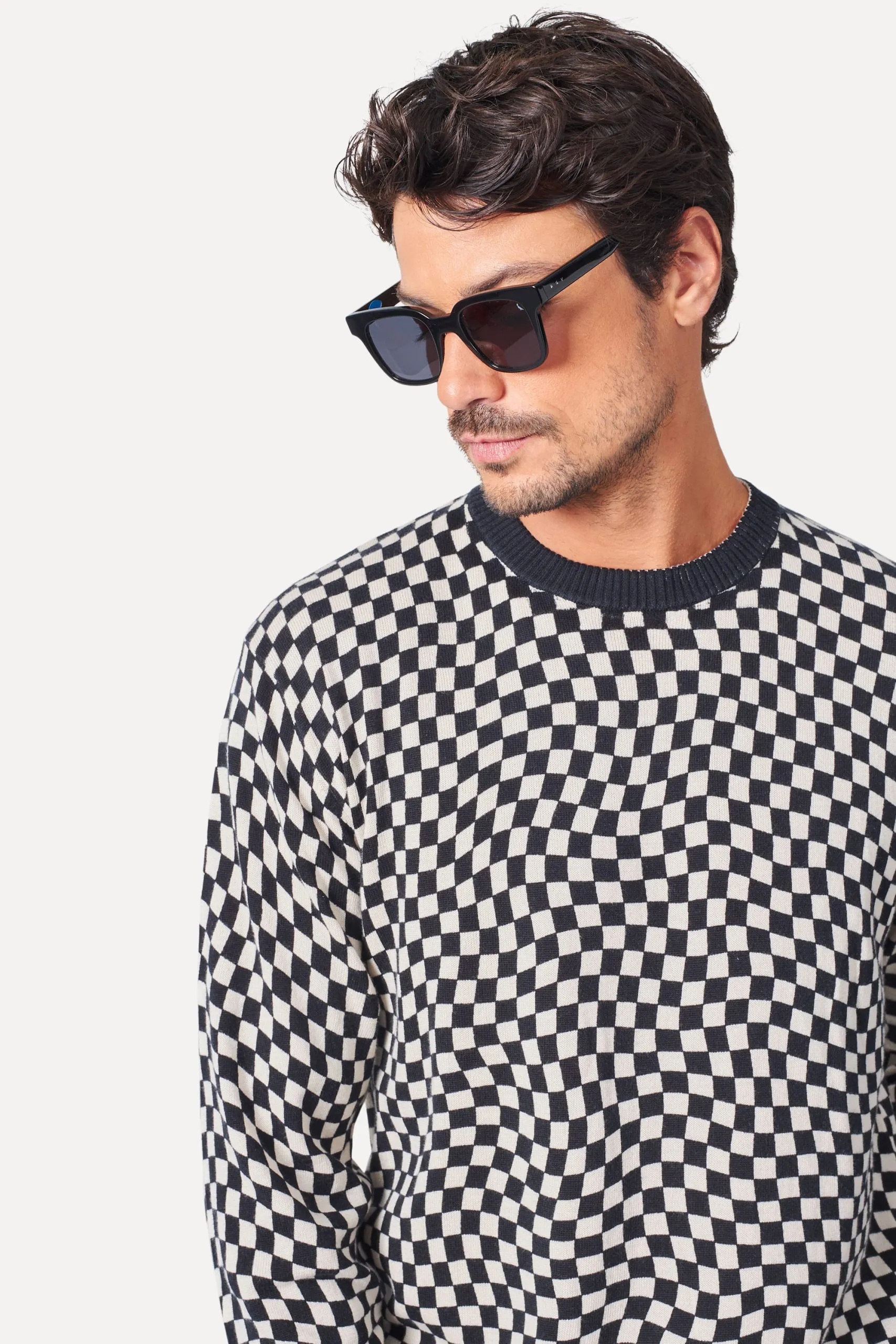 TRICOT ESTAMPA SPEEDY CHECK