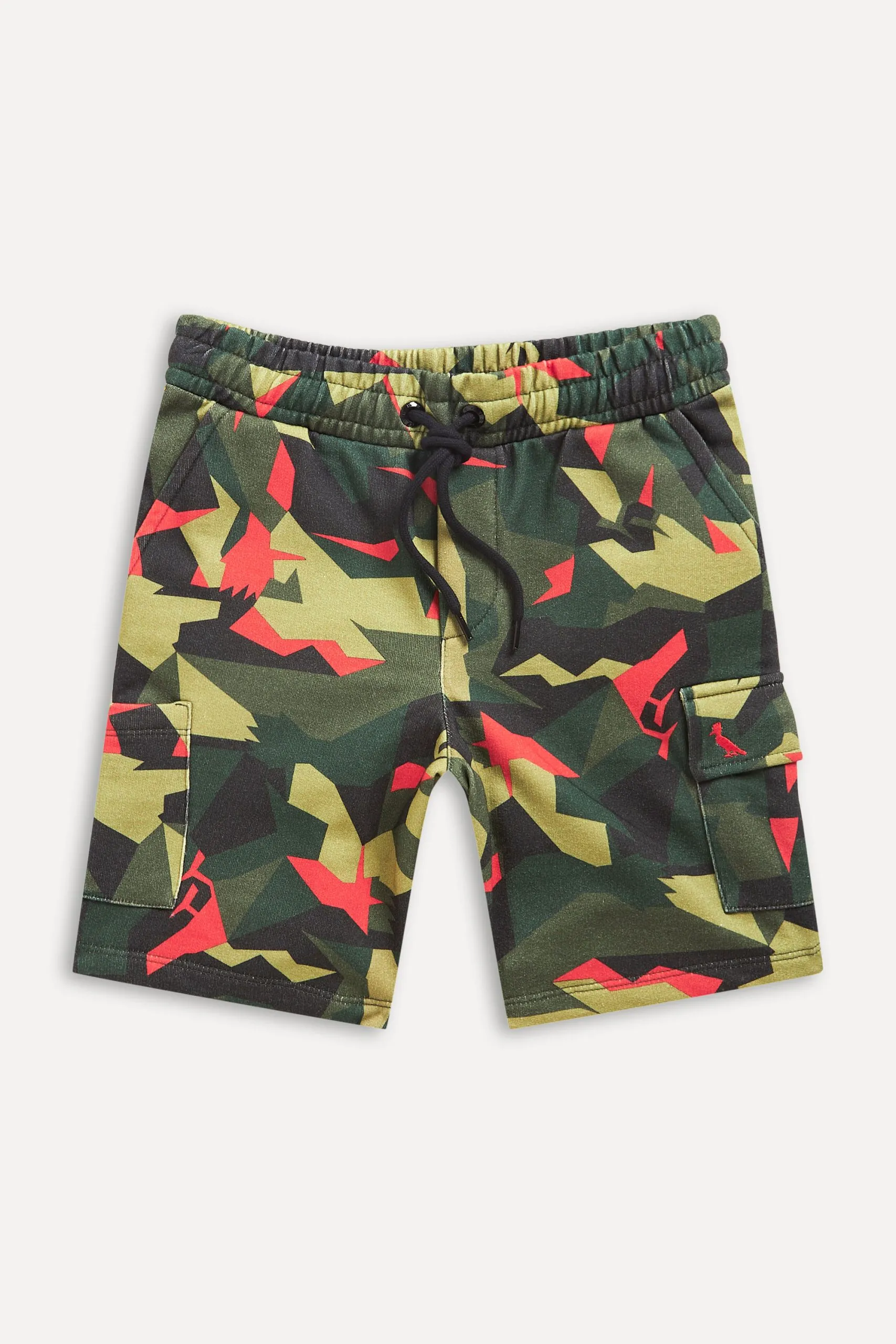 BERMUDA MN MOLETOM CAMUFLADO GEOMETRICO