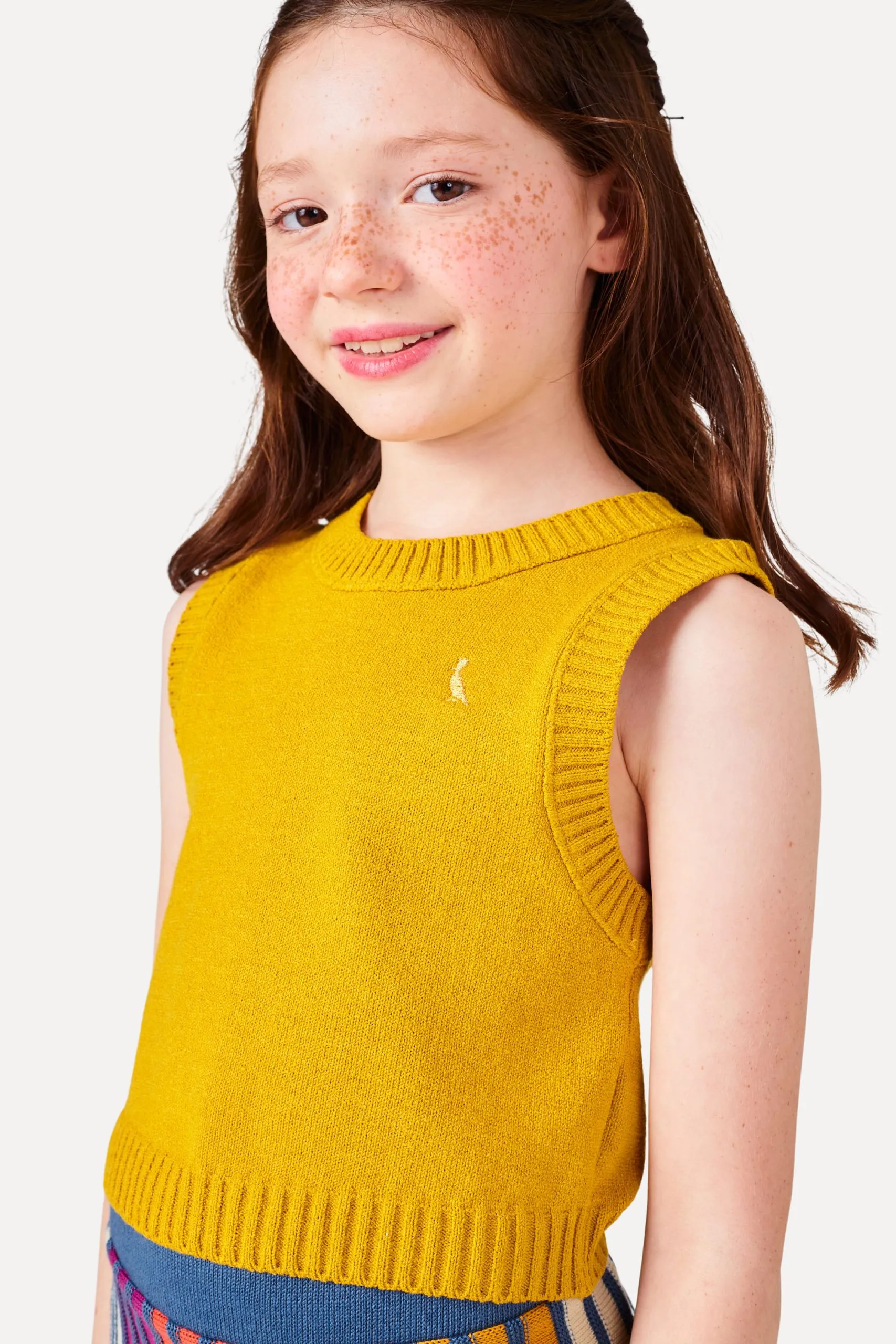 TOP MENINA LISO TRICOT